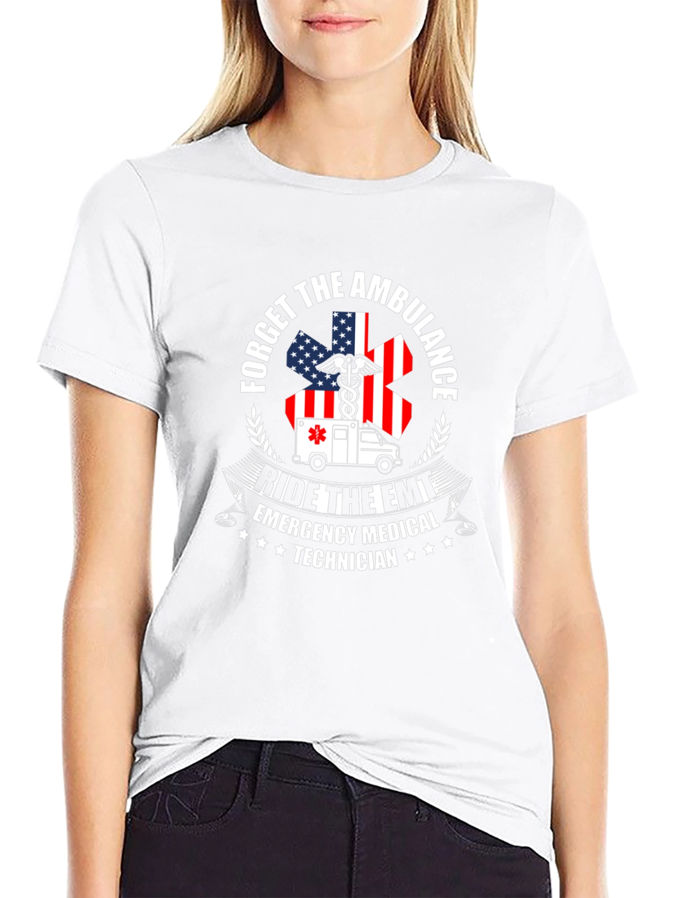 EMT Ambulance T-Shirt - Emergency Medical Technician Tee
