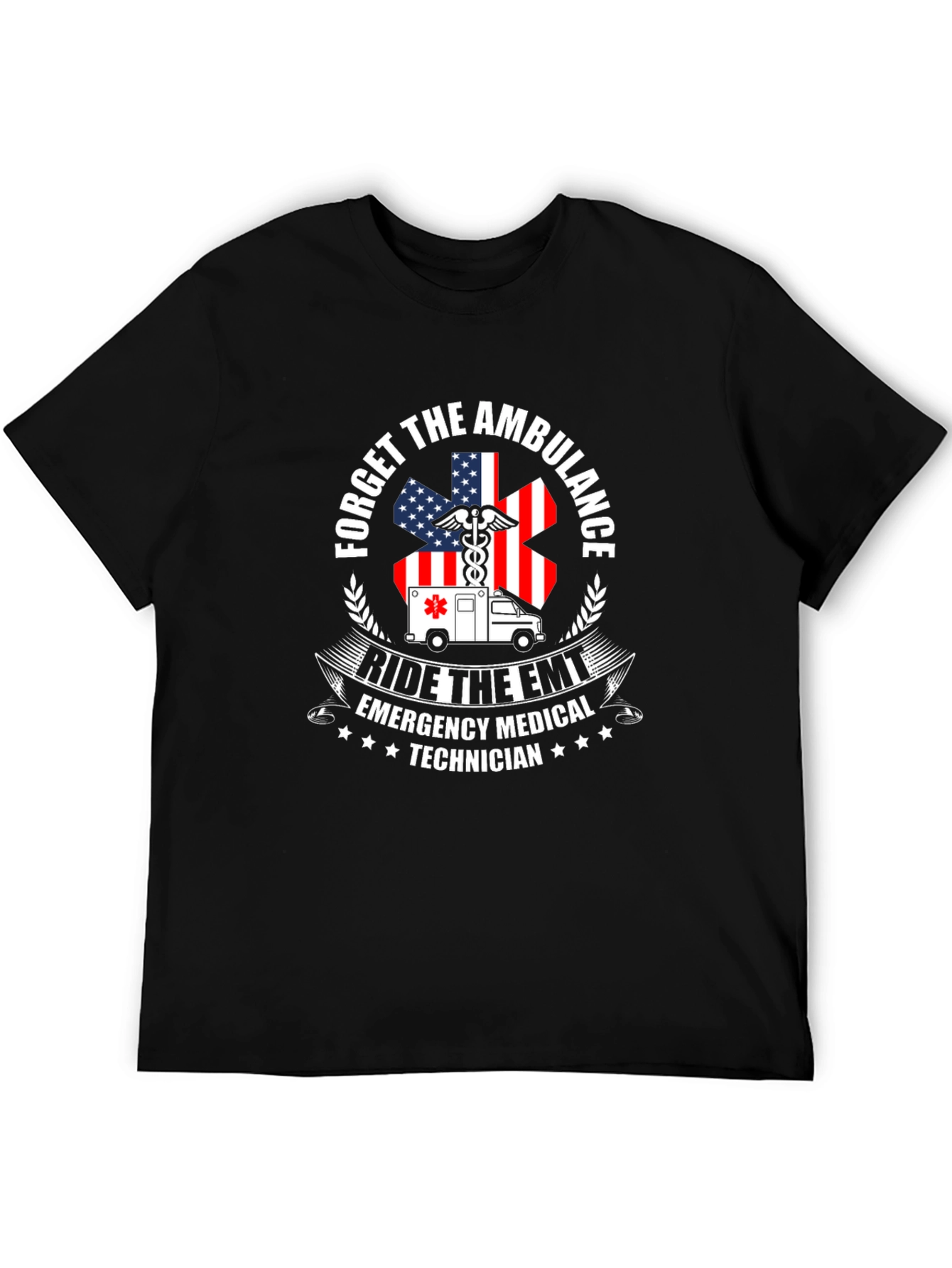 EMT Ambulance T-Shirt - Emergency Medical Technician Tee