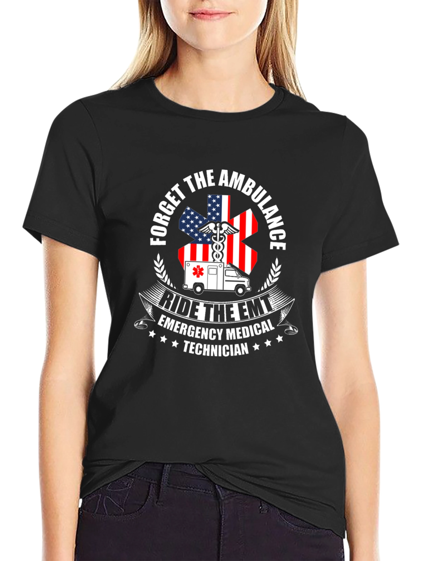 EMT Ambulance T-Shirt - Emergency Medical Technician Tee
