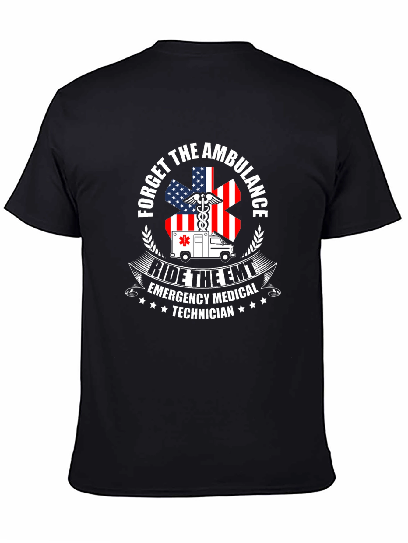 EMT Ambulance T-Shirt - Emergency Medical Technician Tee