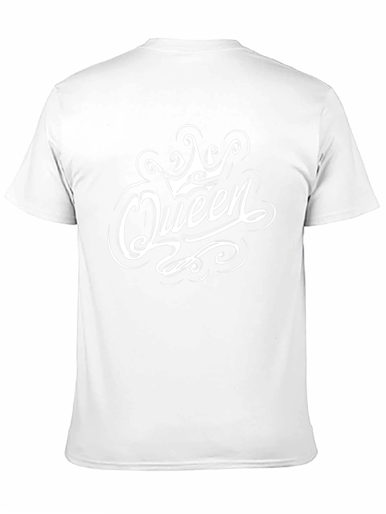 Queen Graphic Print Black T-Shirt