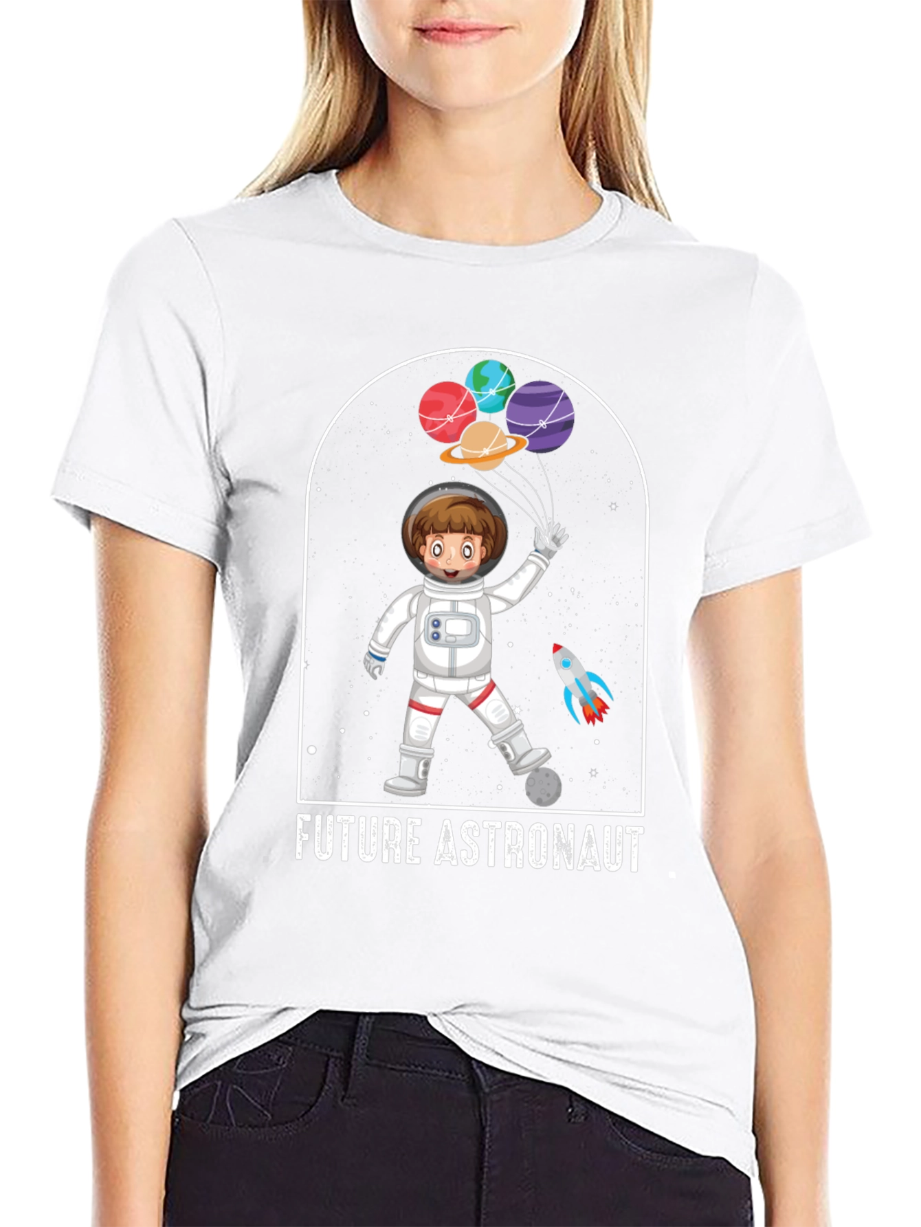 Future Astronaut T-Shirt - Space Exploration Kids Tee