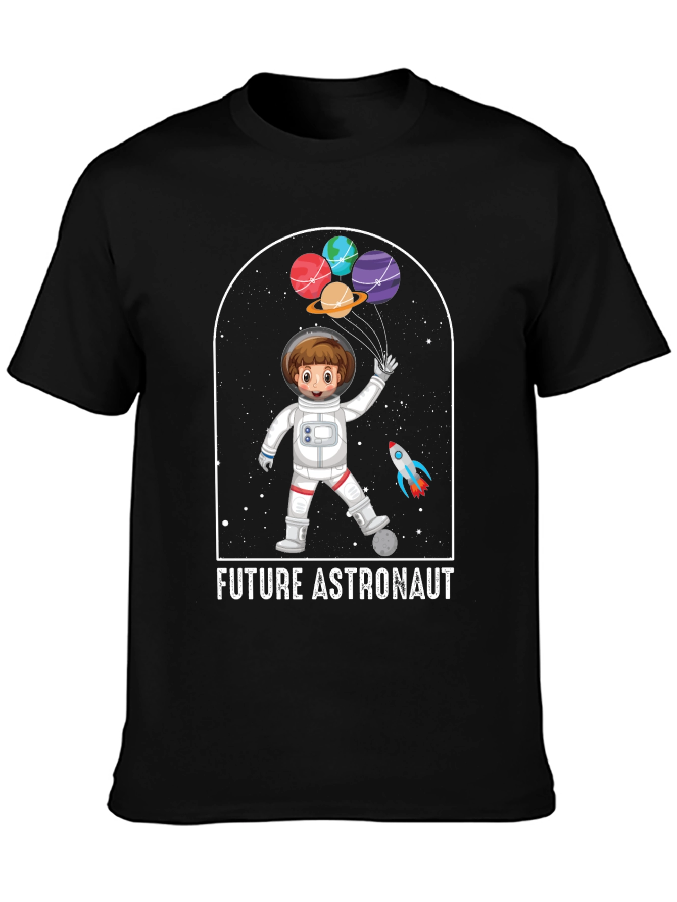 Future Astronaut T-Shirt - Space Exploration Kids Tee