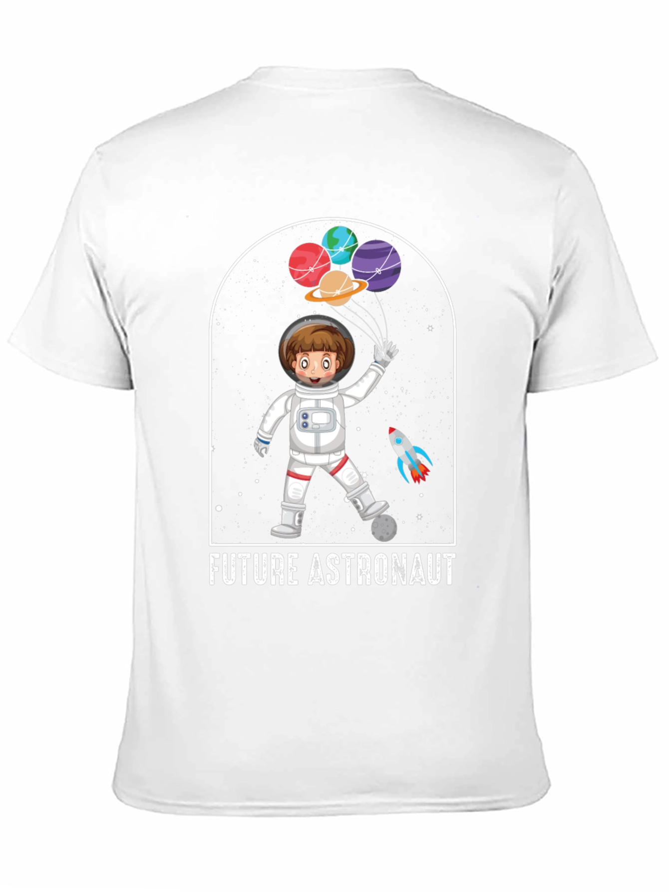Future Astronaut T-Shirt - Space Exploration Kids Tee