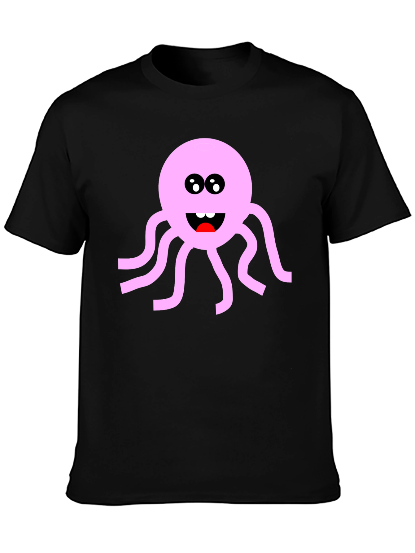 Pink Octopus Graphic T-Shirt - Fun & Unique!
