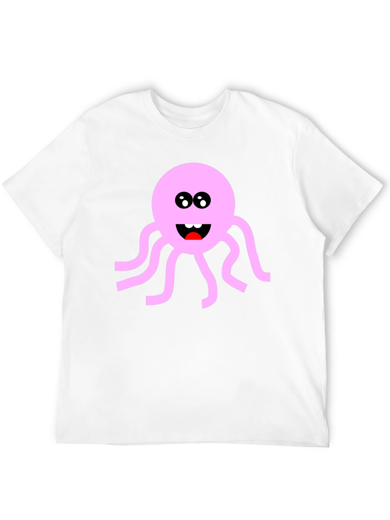 Pink Octopus Graphic T-Shirt - Fun & Unique!