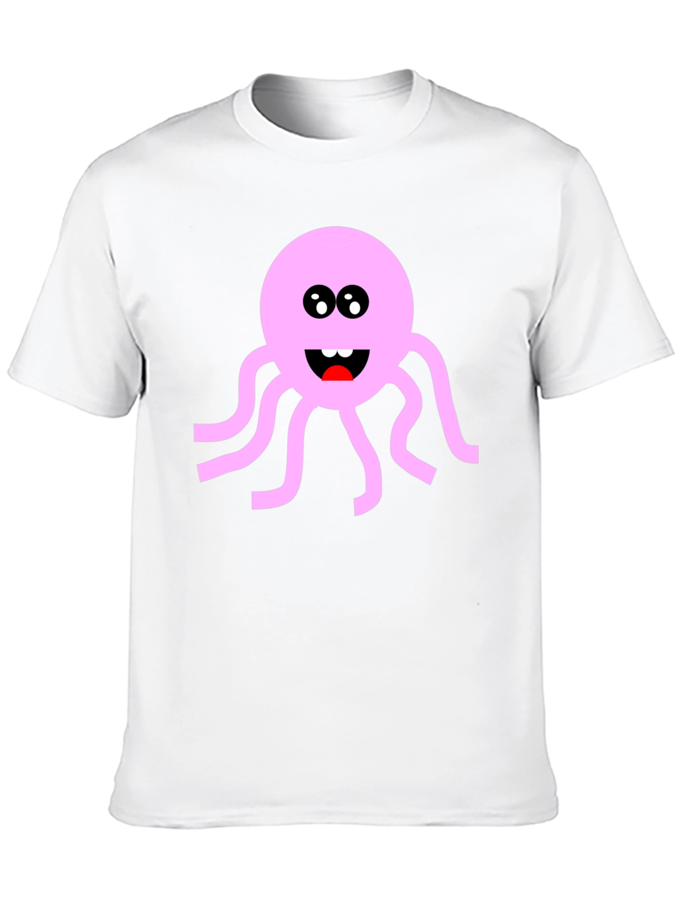 Pink Octopus Graphic T-Shirt - Fun & Unique!