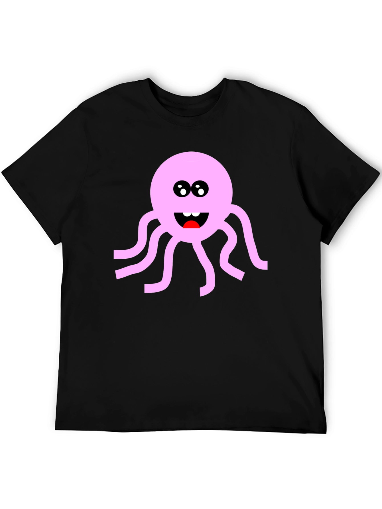 Pink Octopus Graphic T-Shirt - Fun & Unique!