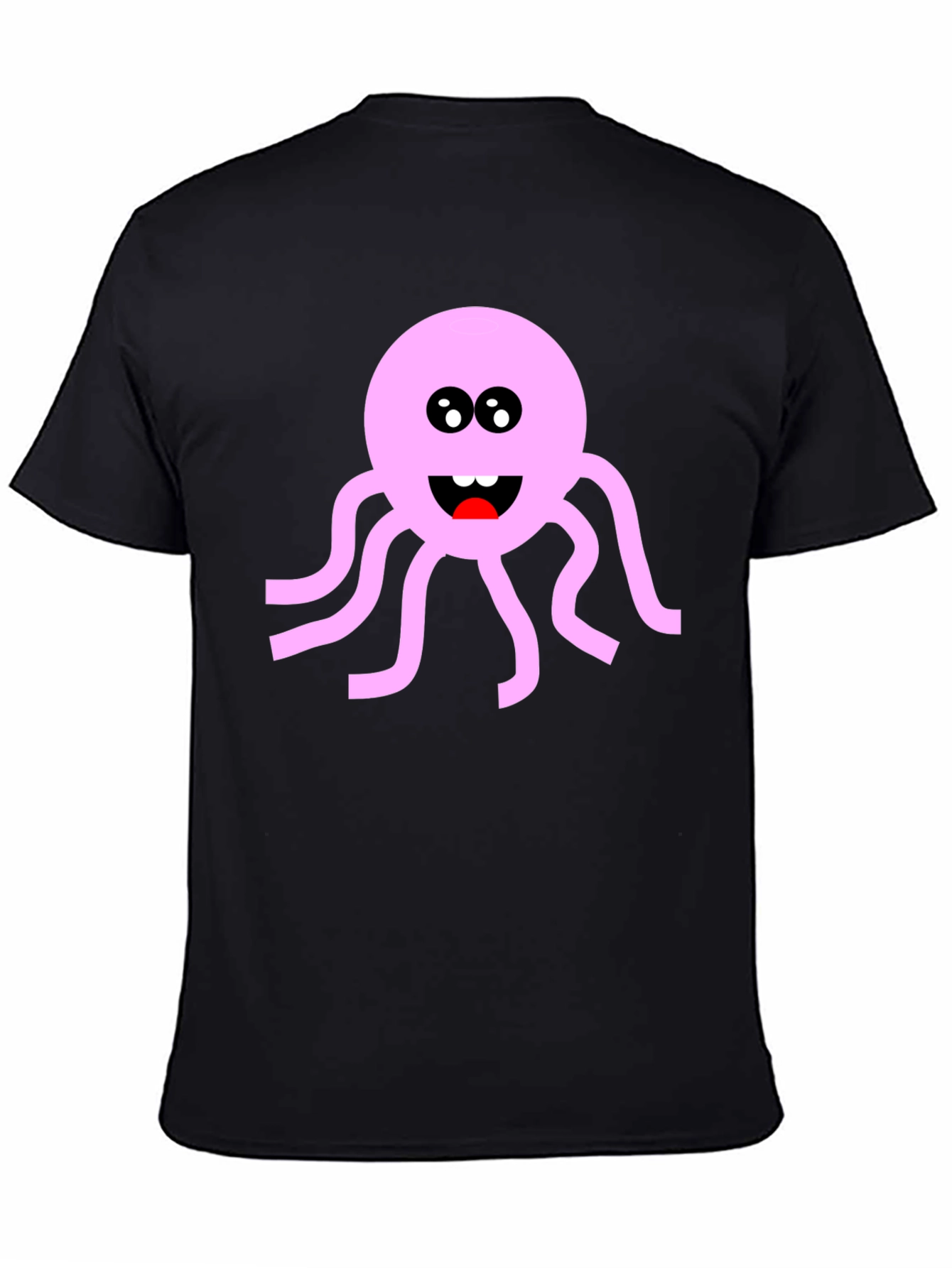 Pink Octopus Graphic T-Shirt - Fun & Unique!