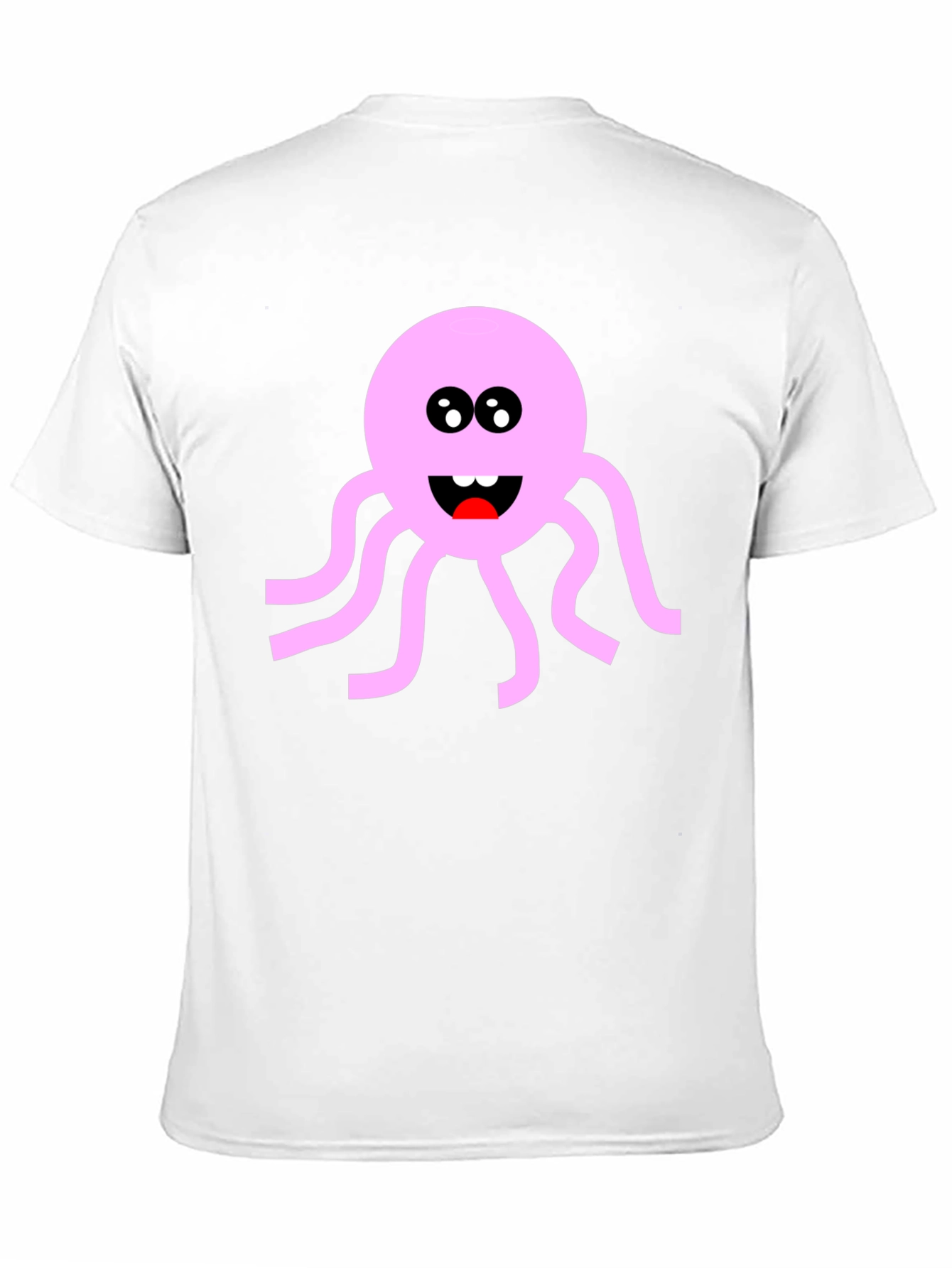 Pink Octopus Graphic T-Shirt - Fun & Unique!