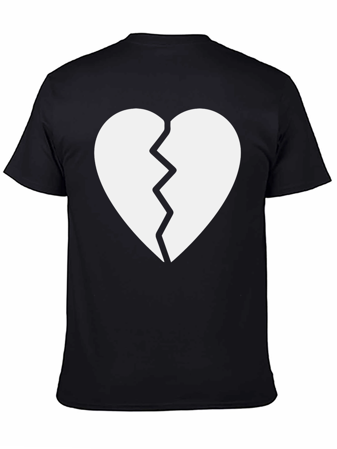 Broken Heart Graphic Tee - Trendy Casual Wear