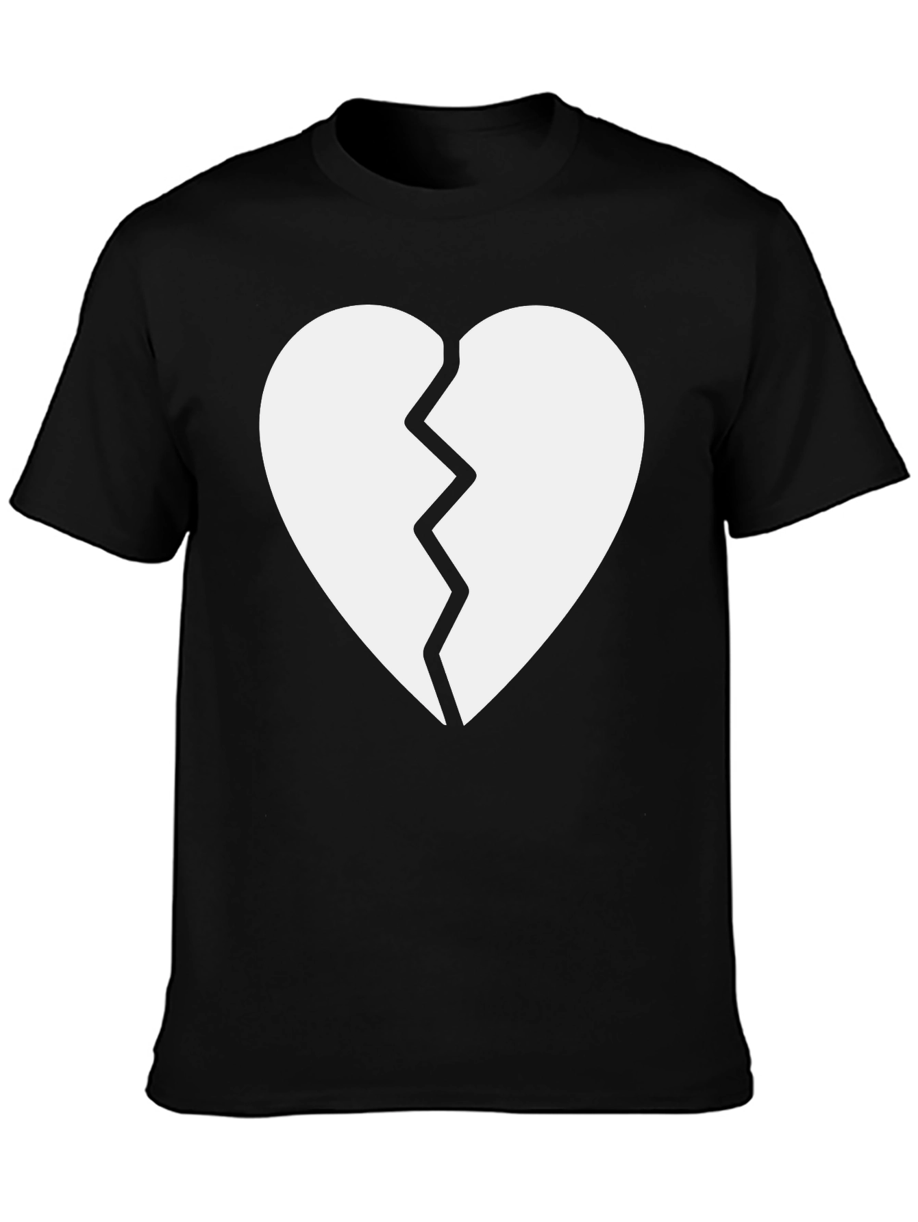 Broken Heart Graphic Tee - Trendy Casual Wear