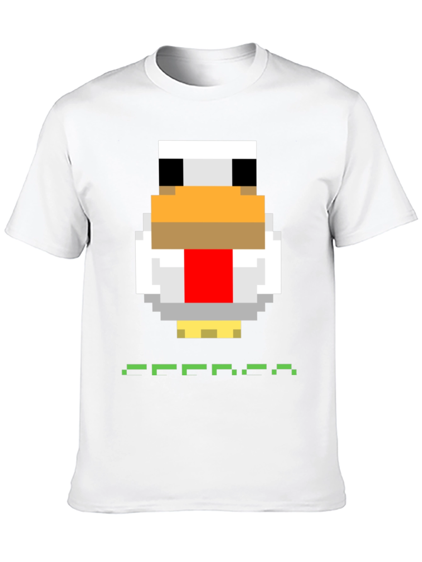 Pixel Chicken Graphic T-Shirt - Quirky & Fun!