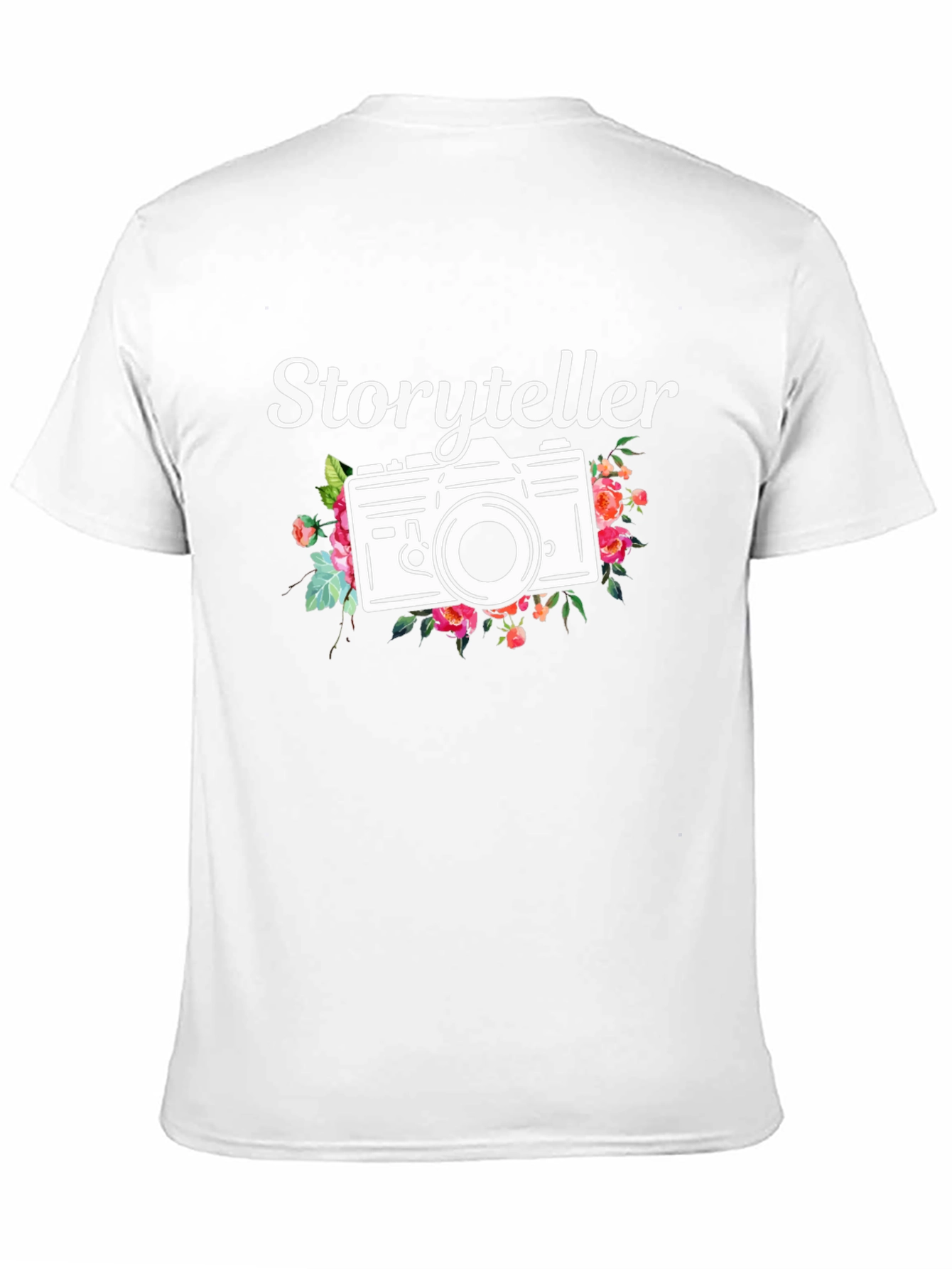 Storyteller Camera Graphic Tee - Trendy Photography Shirt