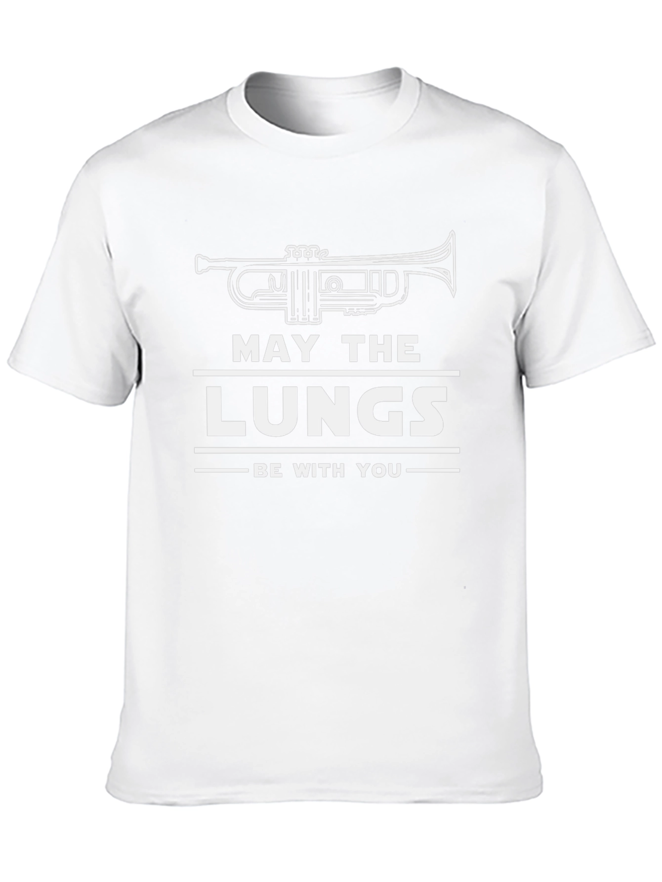 May The Lungs Be With You Black T-Shirt