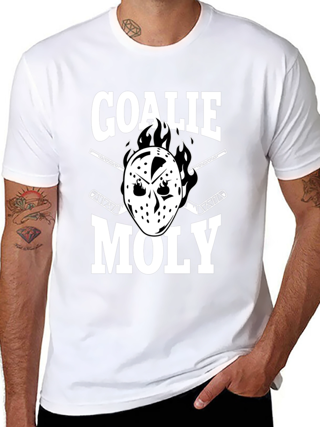 Goalie Moly Hockey T-Shirt