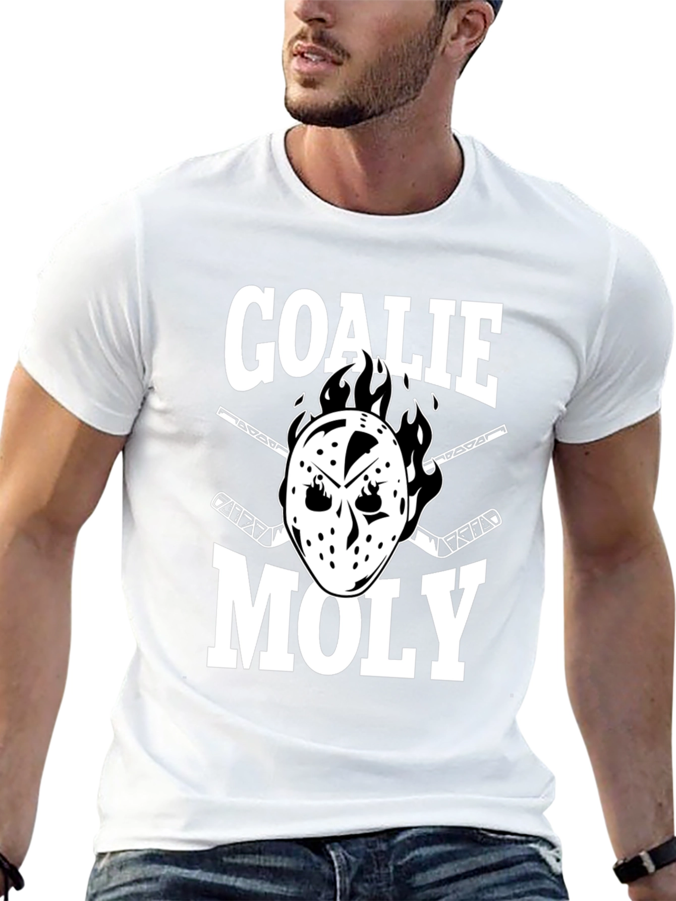 Goalie Moly Hockey T-Shirt
