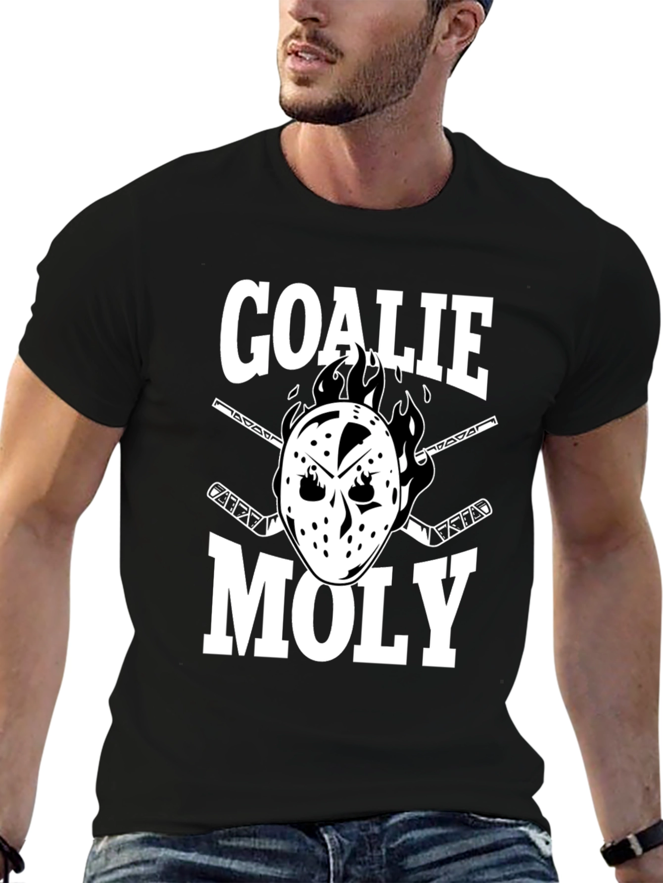Goalie Moly Hockey T-Shirt