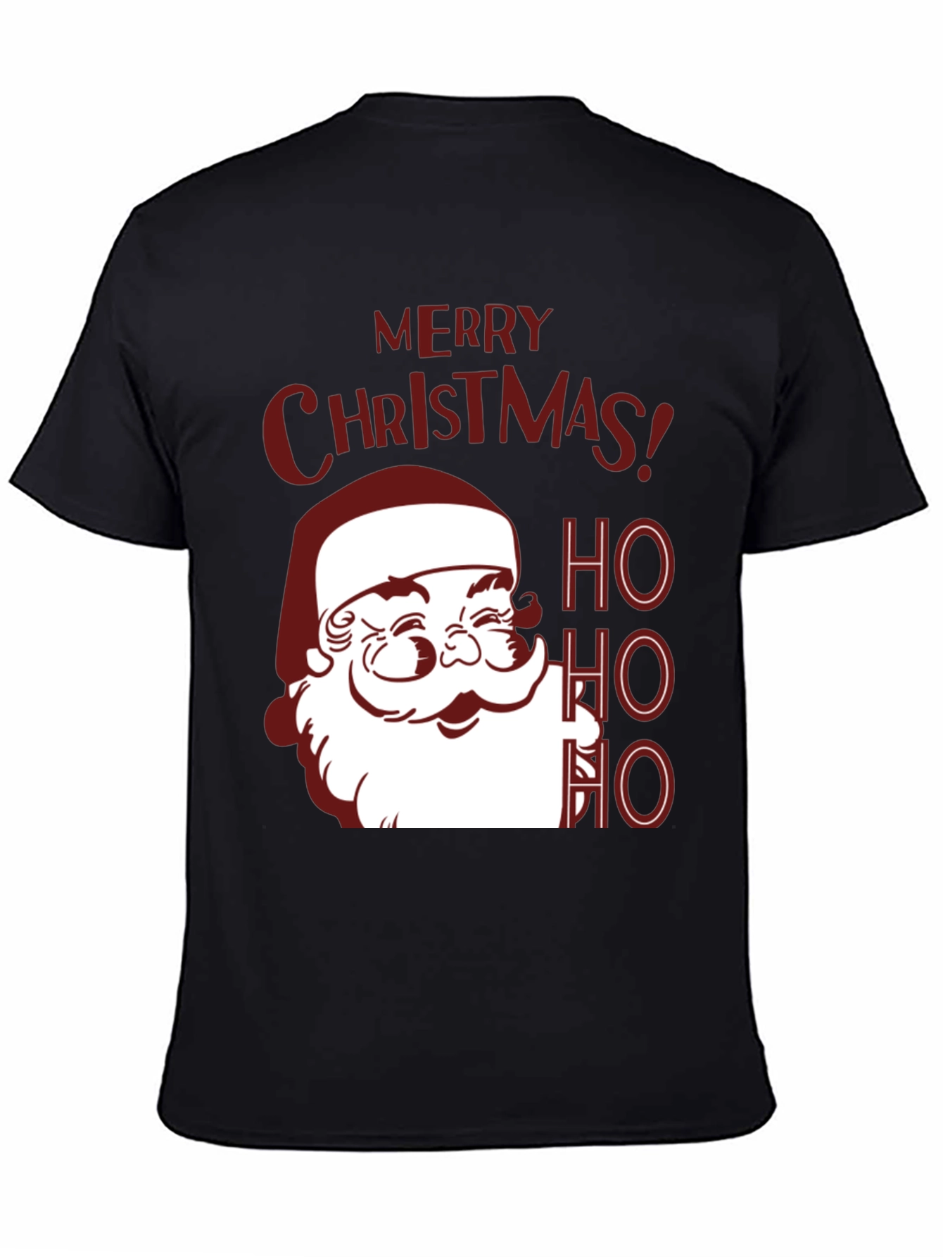 Merry Christmas Santa Graphic T-Shirt