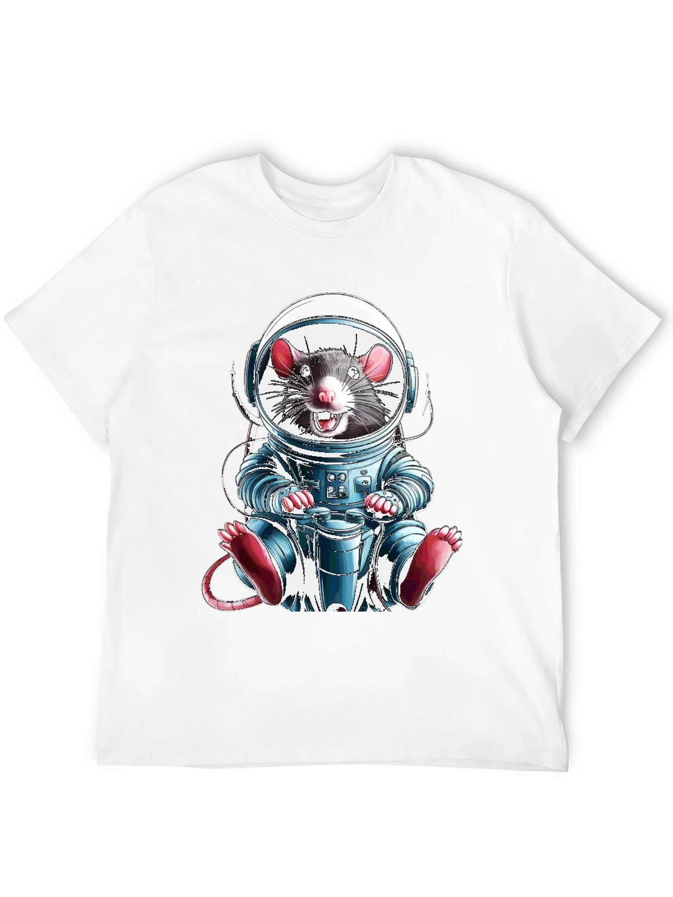 Rat in Space Astronaut T-Shirt