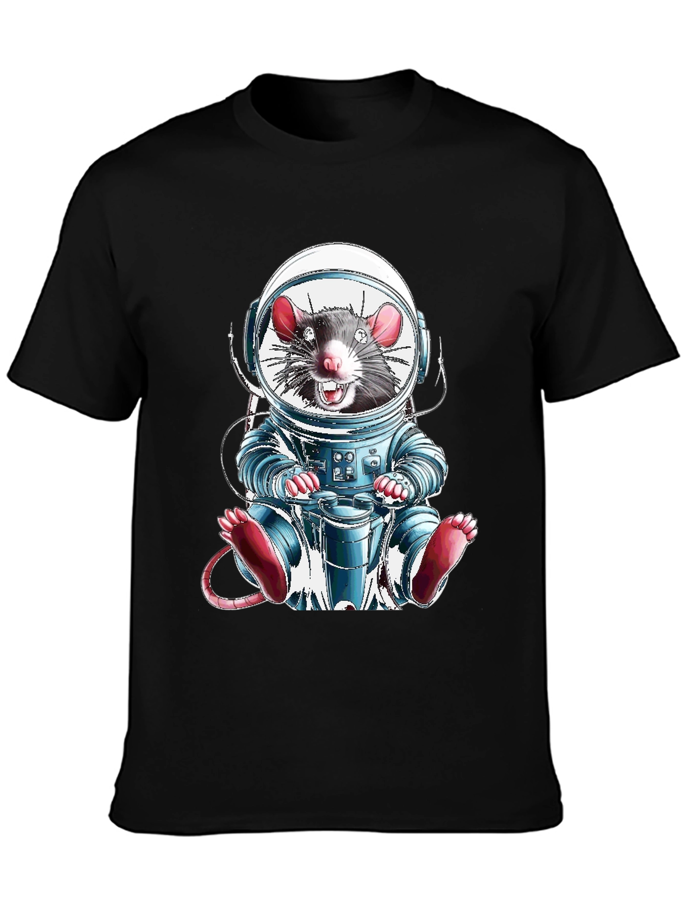 Rat in Space Astronaut T-Shirt