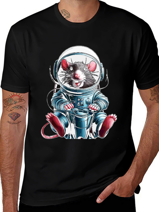 Rat in Space Astronaut T-Shirt