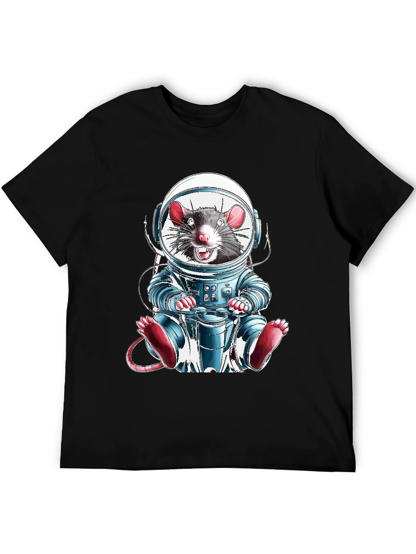 Rat in Space Astronaut T-Shirt