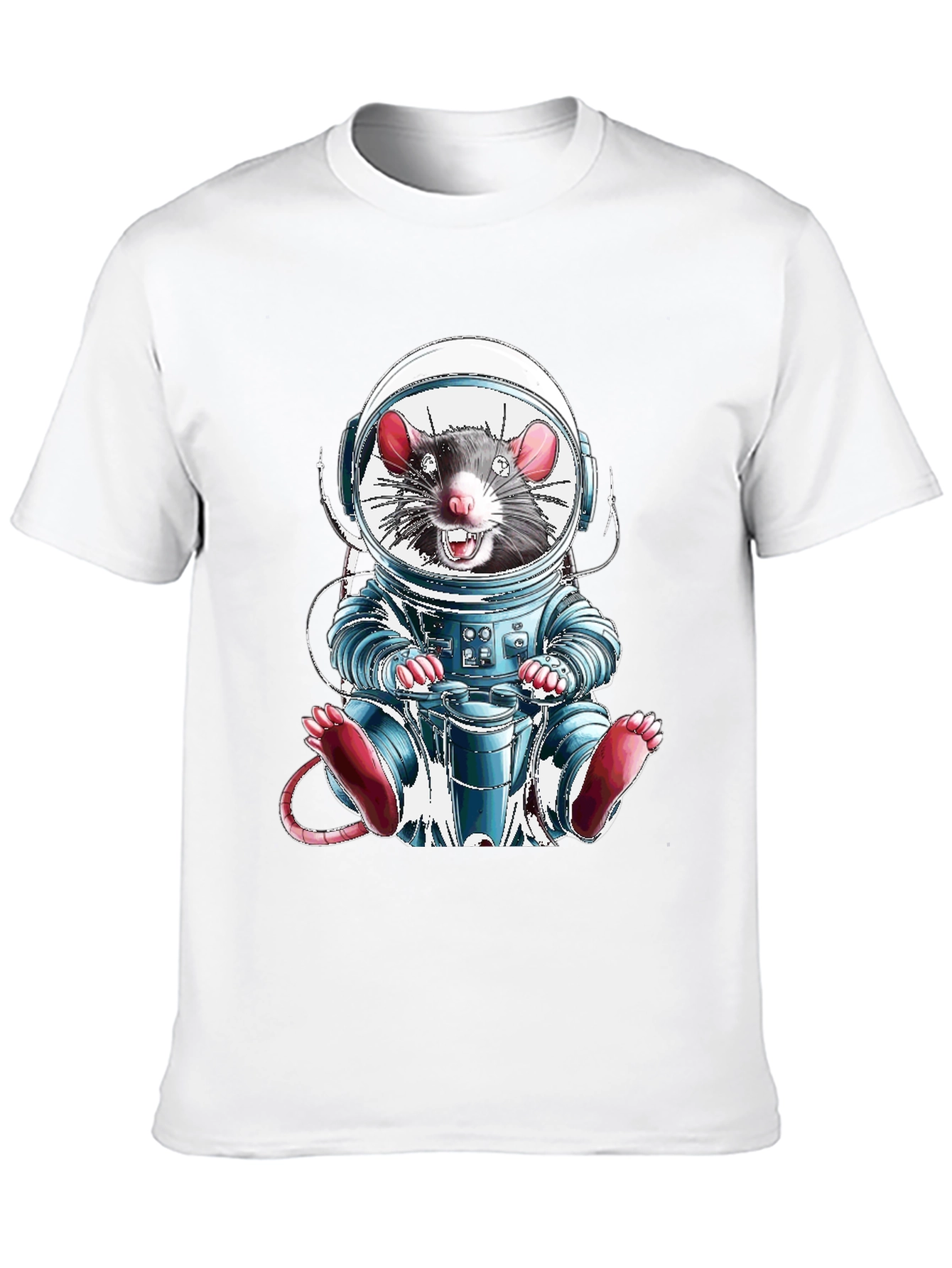 Rat in Space Astronaut T-Shirt