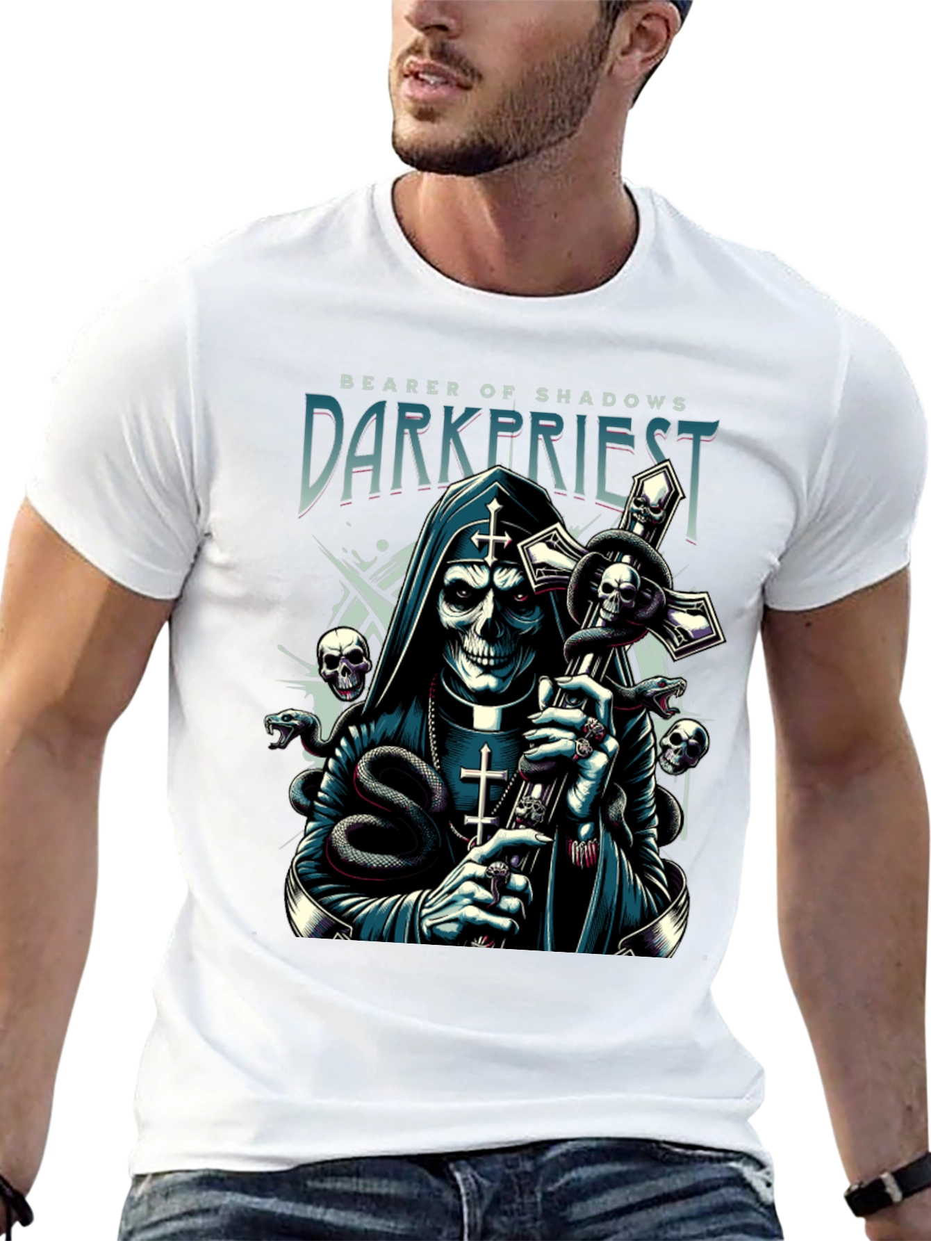 Dark Priest T-Shirt: Bearer of Shadows