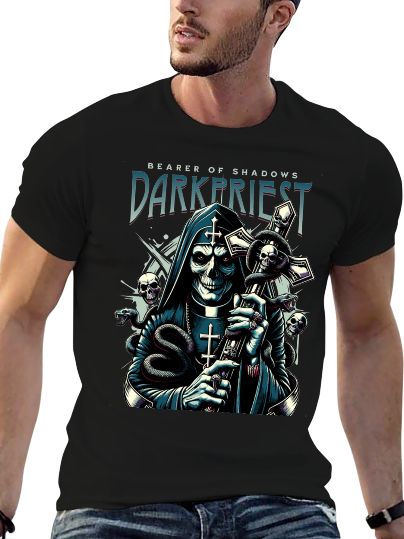 Dark Priest T-Shirt: Bearer of Shadows