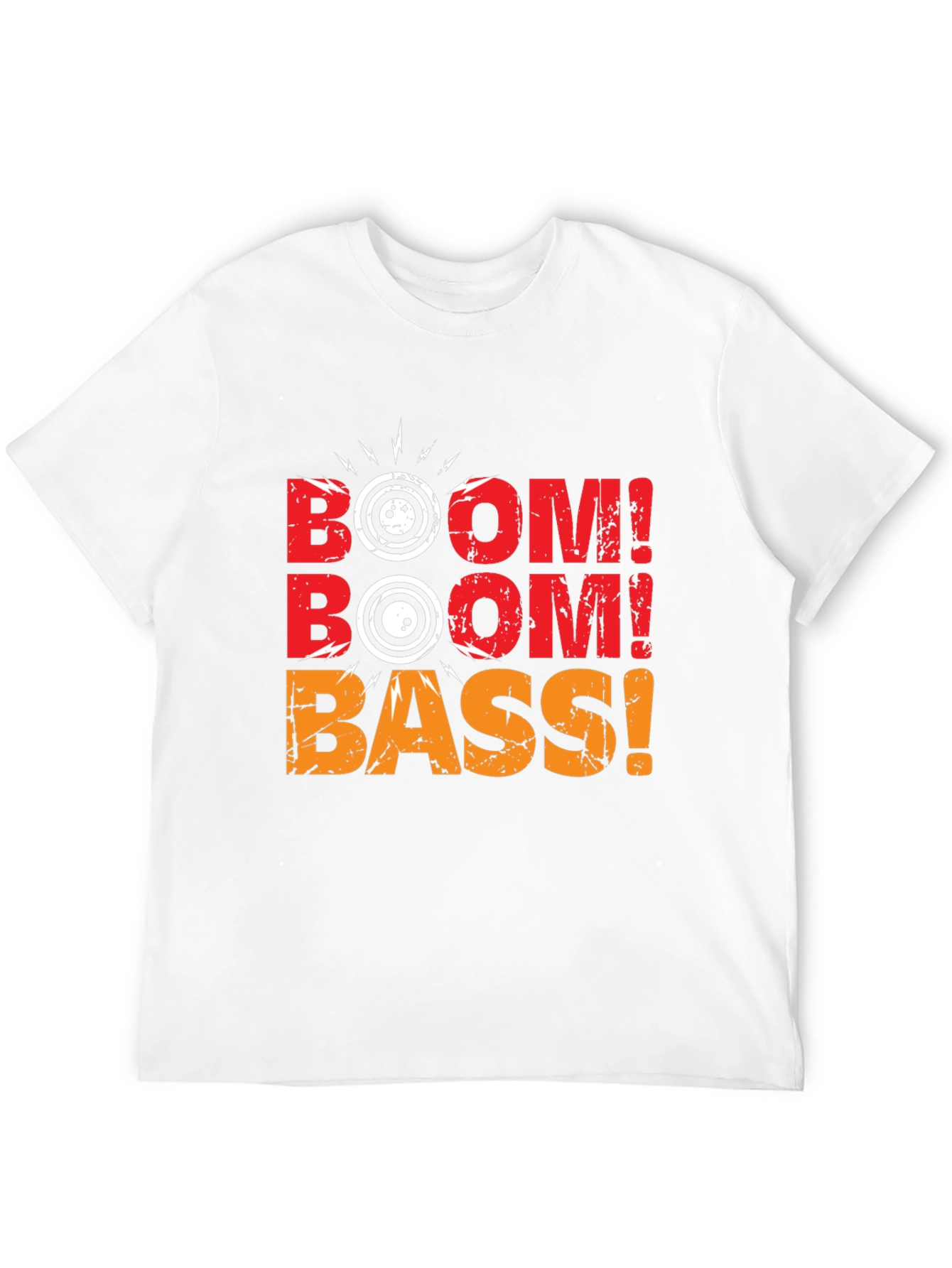 Boom Bass Graphic T-Shirt - Music Lover Tee