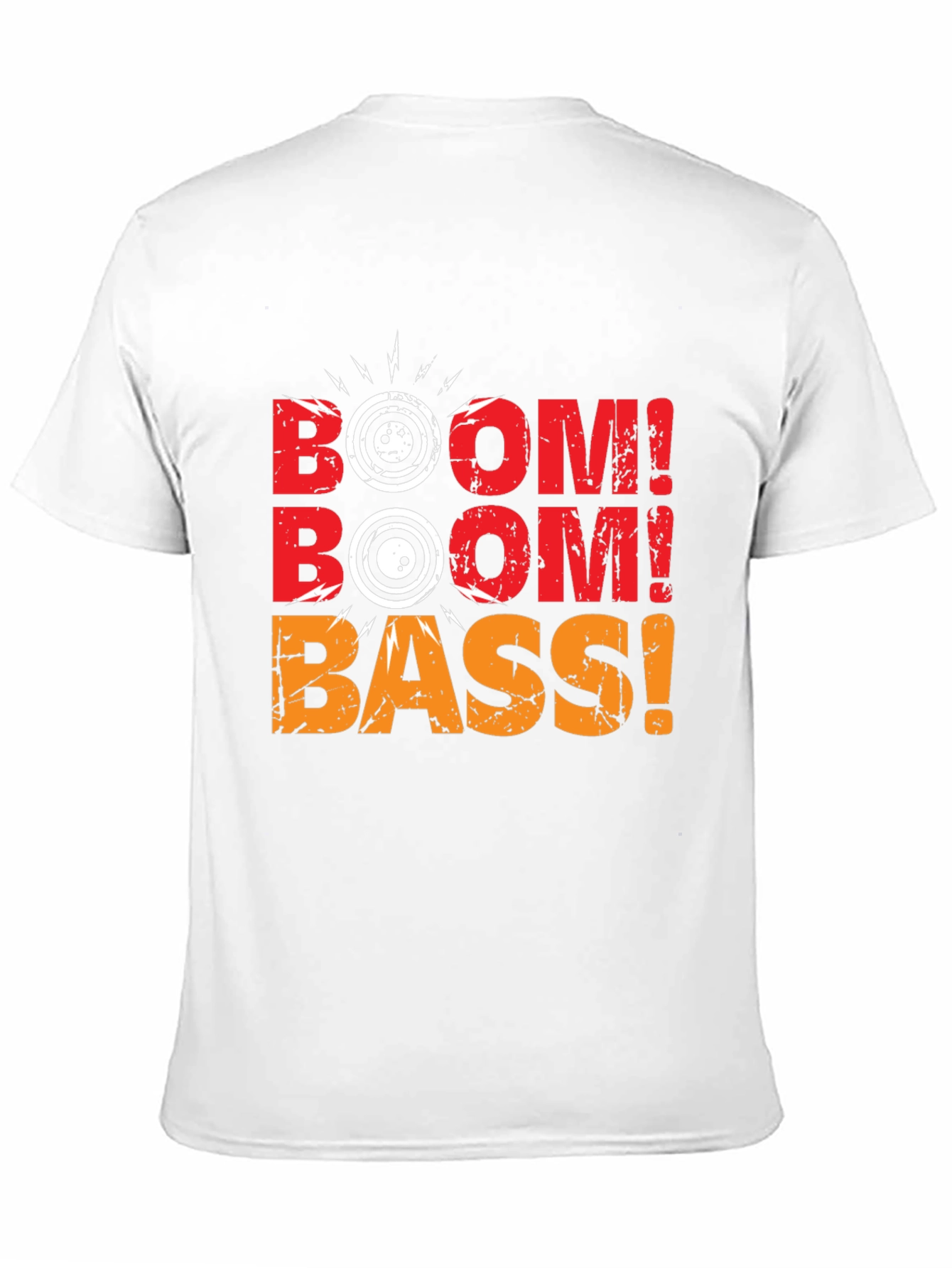 Boom Bass Graphic T-Shirt - Music Lover Tee