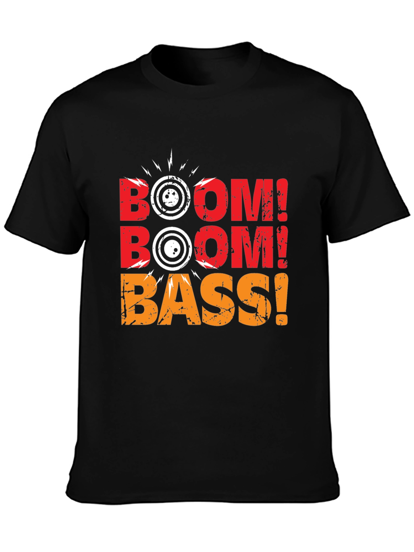 Boom Bass Graphic T-Shirt - Music Lover Tee