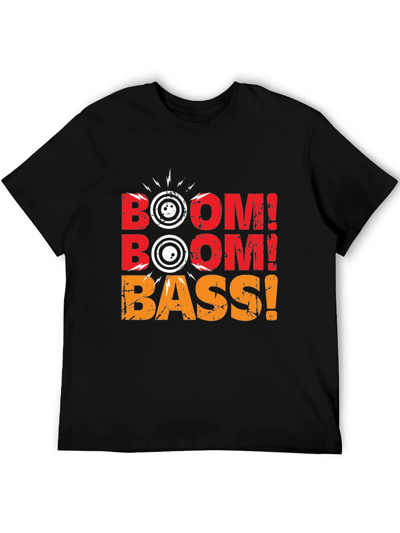 Boom Bass Graphic T-Shirt - Music Lover Tee