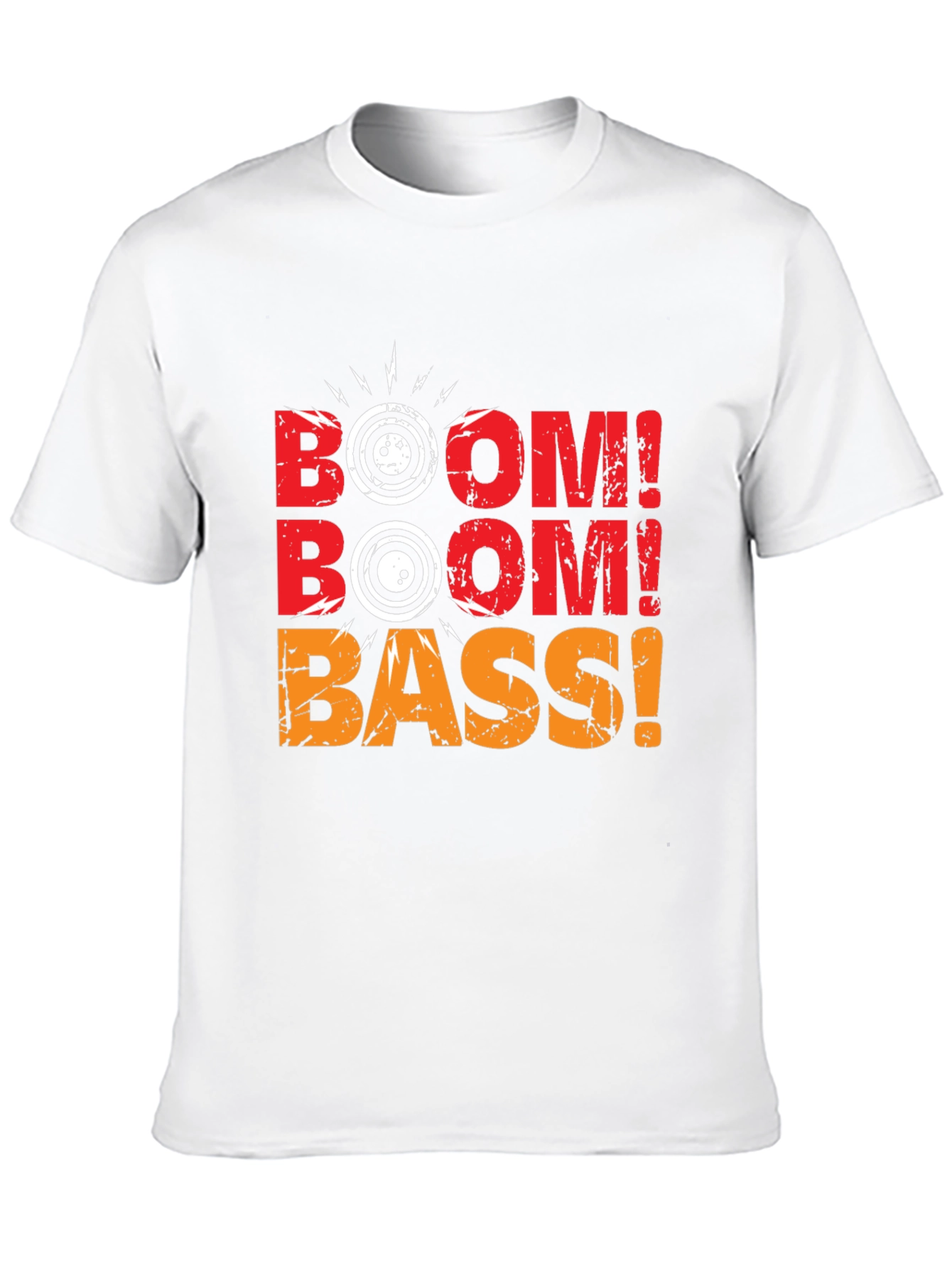 Boom Bass Graphic T-Shirt - Music Lover Tee