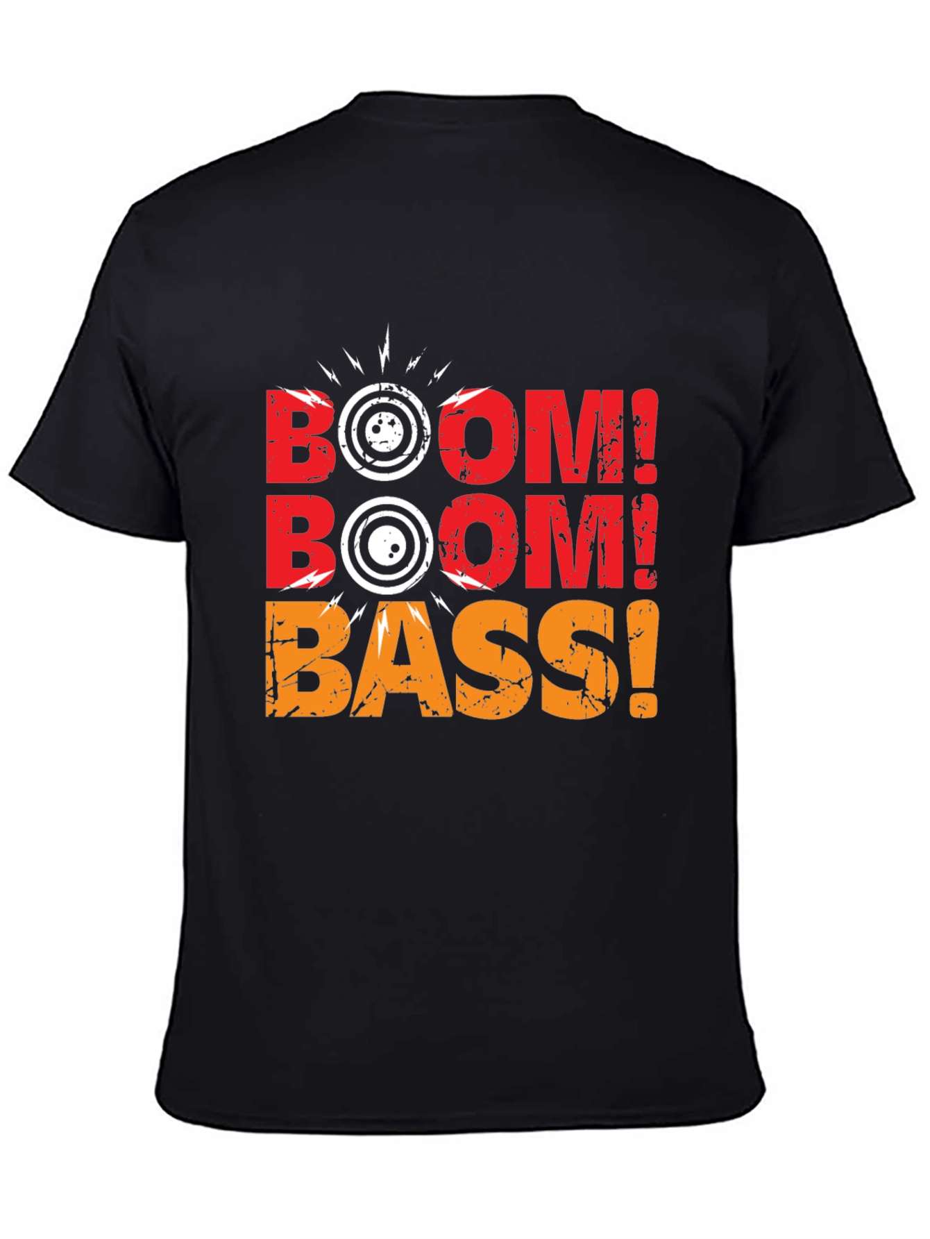 Boom Bass Graphic T-Shirt - Music Lover Tee
