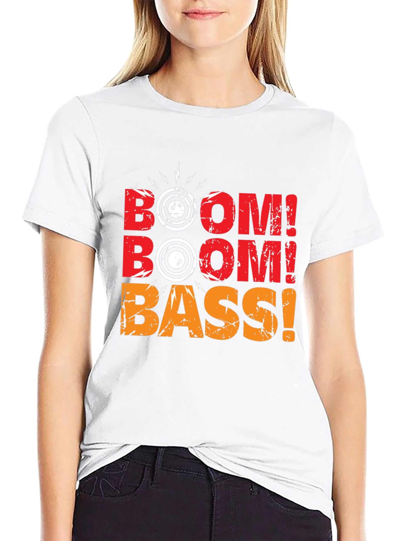 Boom Bass Graphic T-Shirt - Music Lover Tee