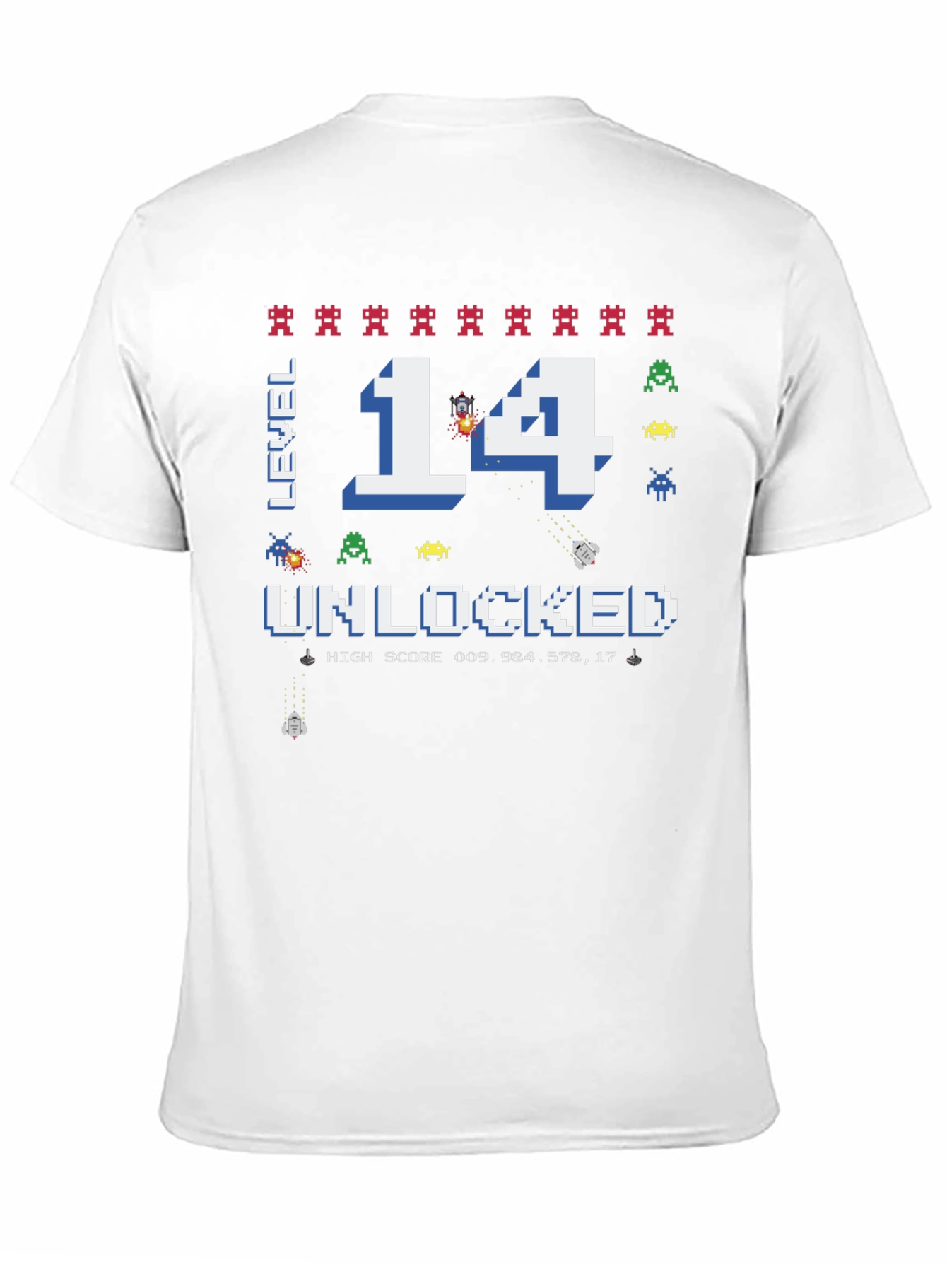 Level 14 Unlocked Birthday Gaming T-Shirt