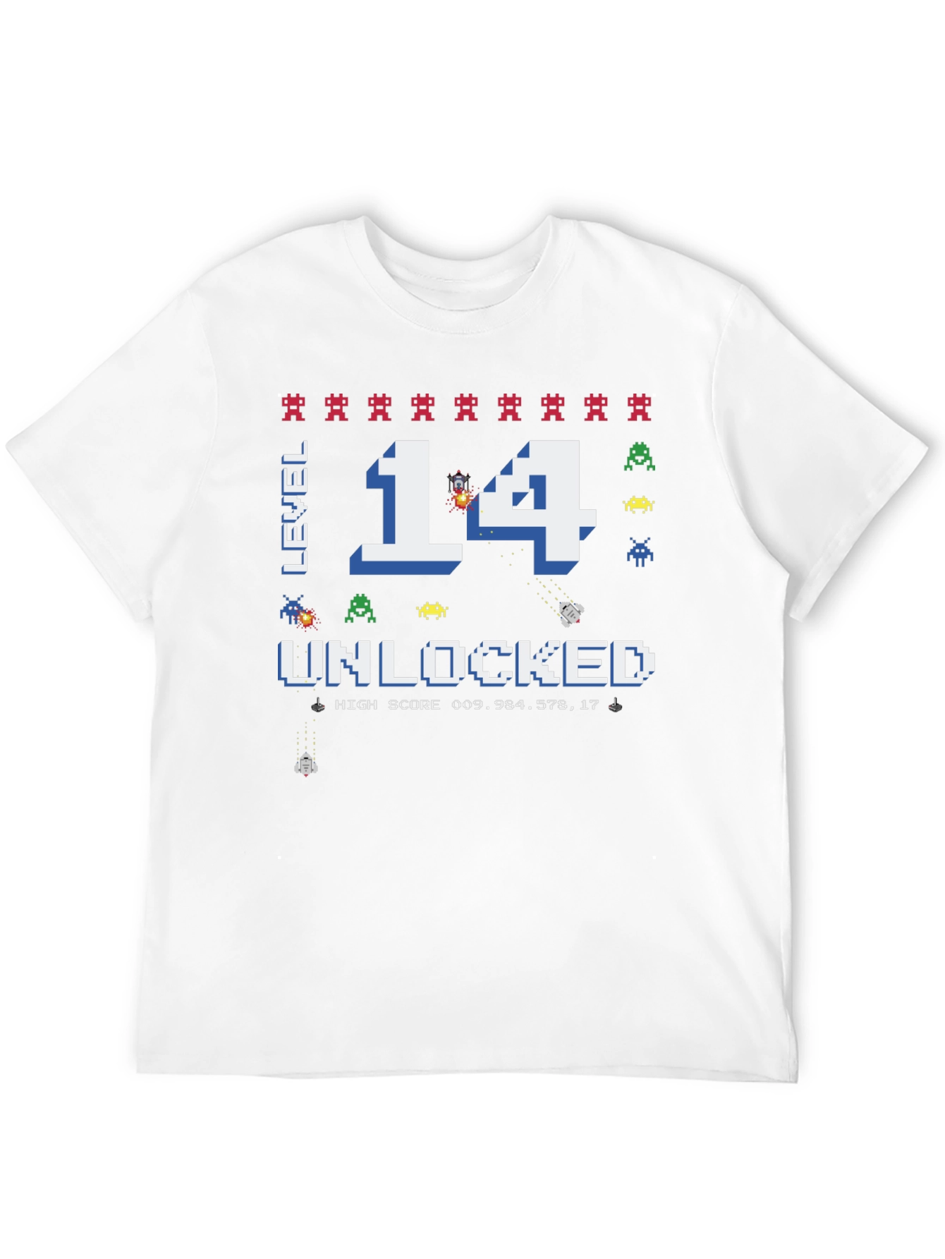 Level 14 Unlocked Birthday Gaming T-Shirt