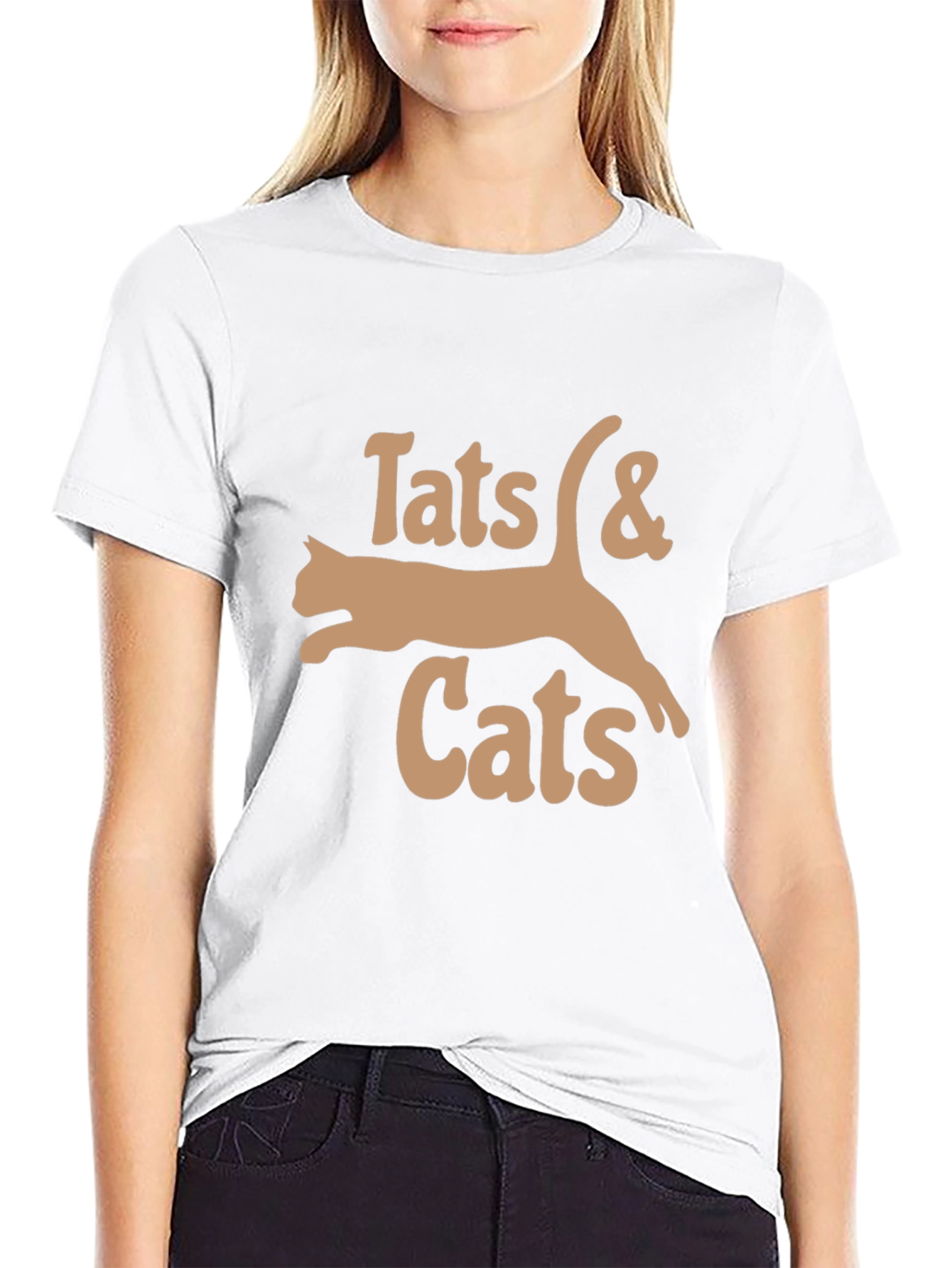 Tats & Cats Graphic Tee - Unique Design