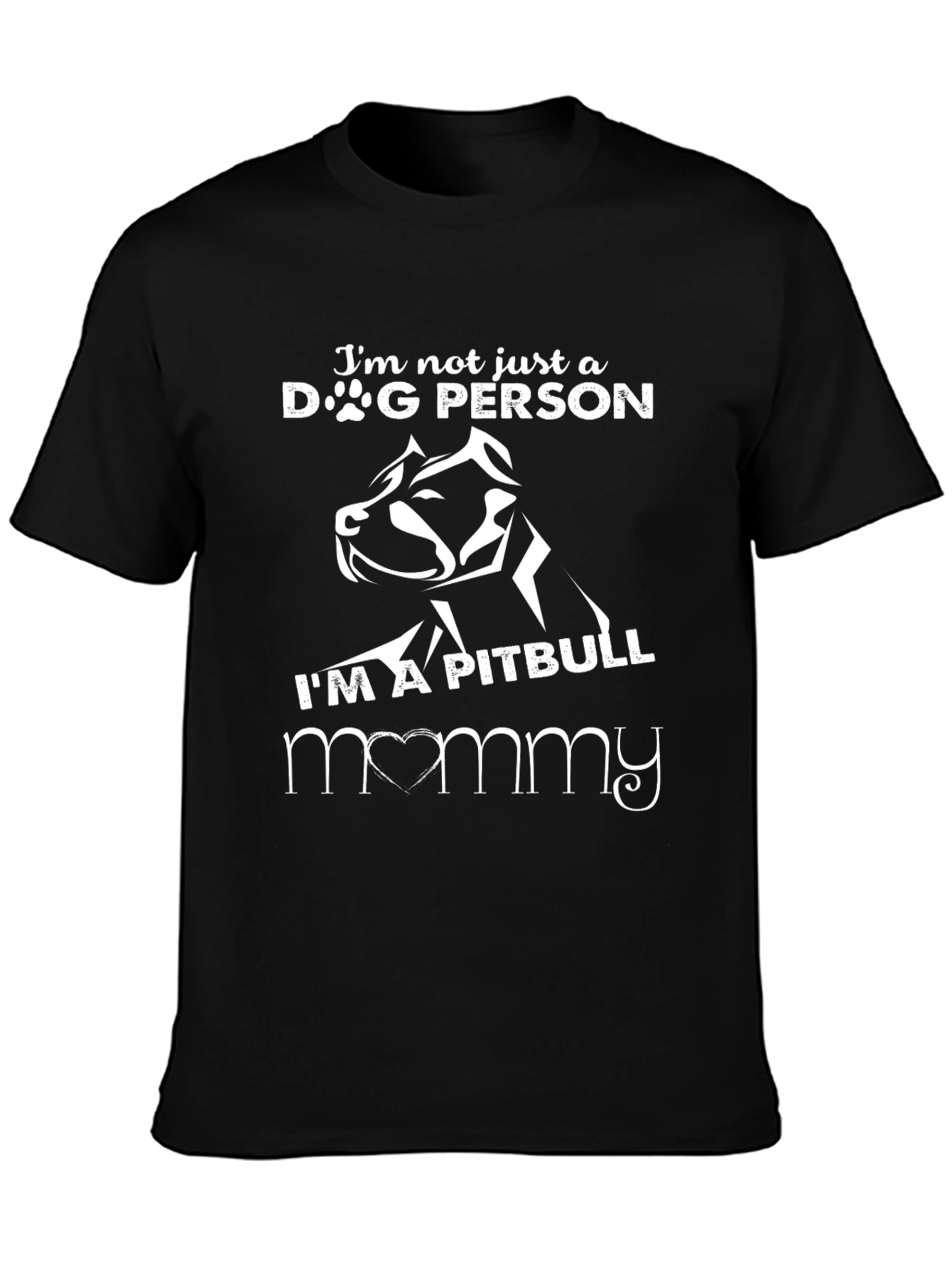 Im a Pitbull Mommy Graphic Tee