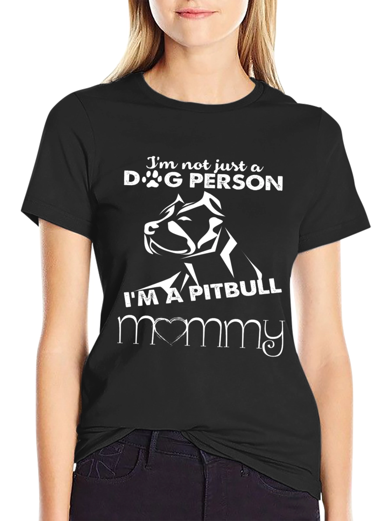 Im a Pitbull Mommy Graphic Tee