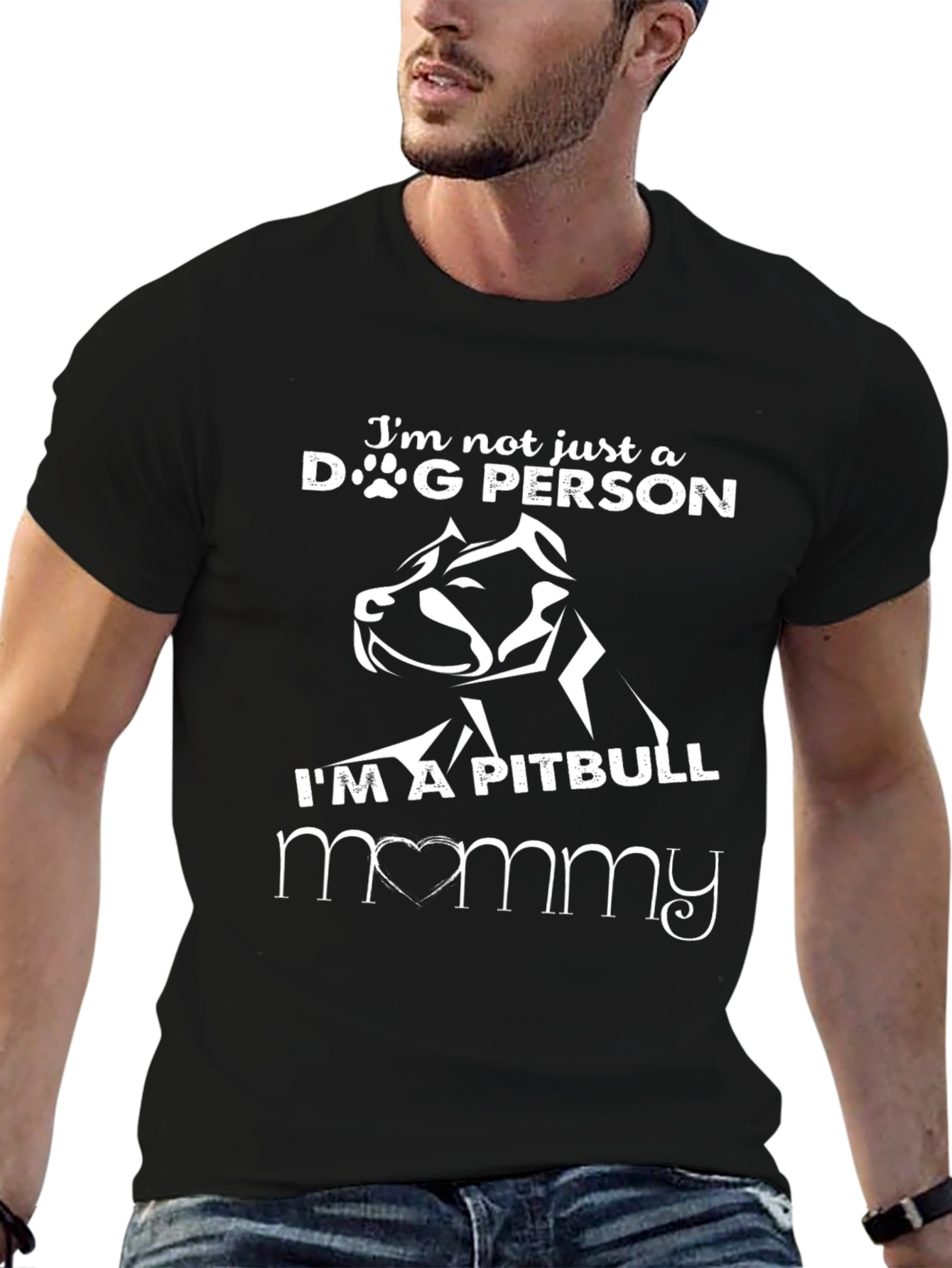 Im a Pitbull Mommy Graphic Tee