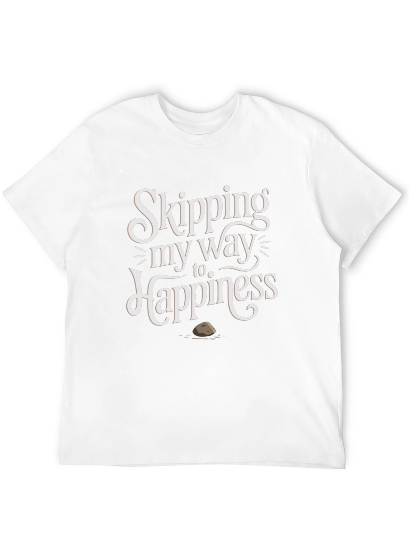 Skipping Stone Happiness Graphic Tee