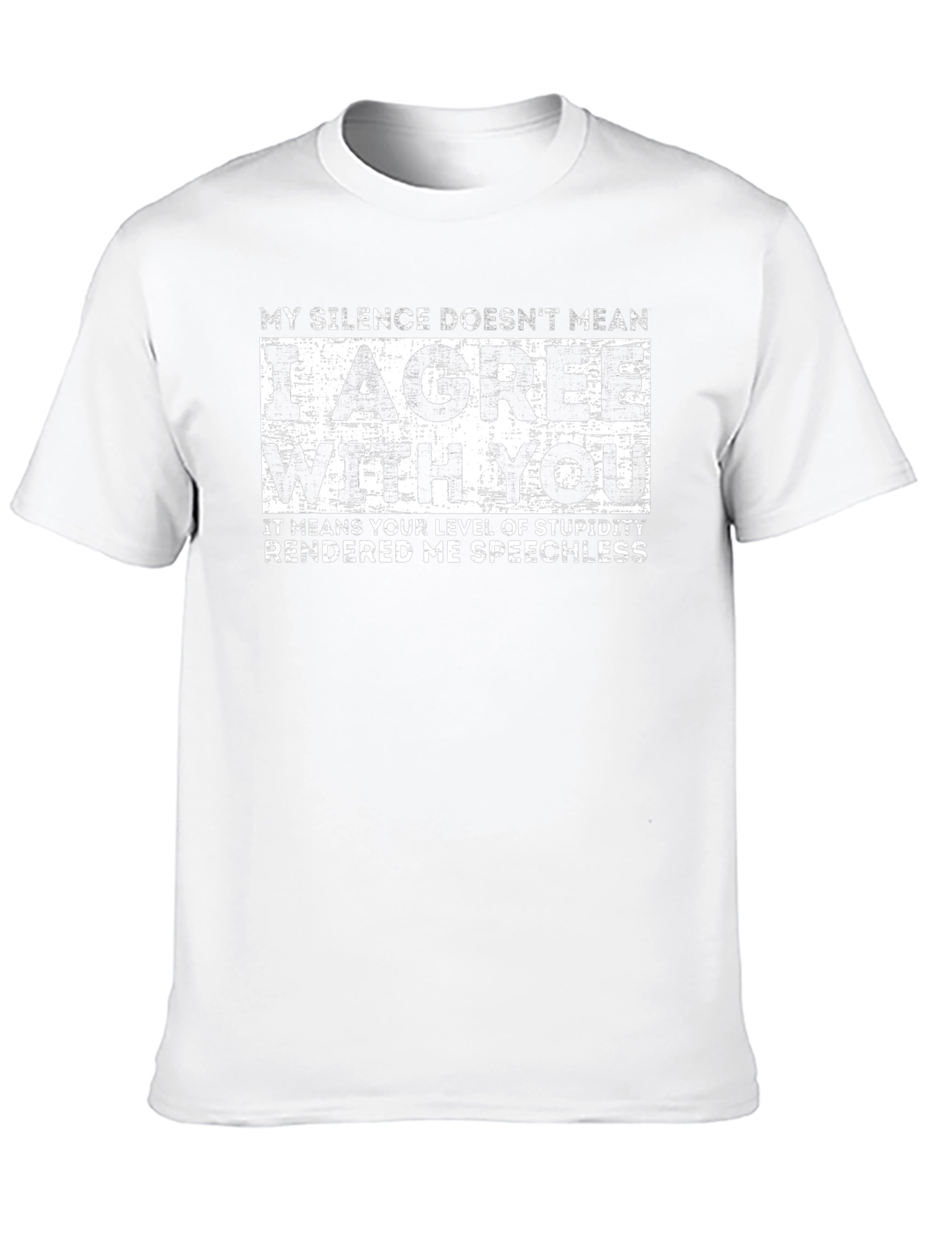 Funny Silence Agreement T-Shirt