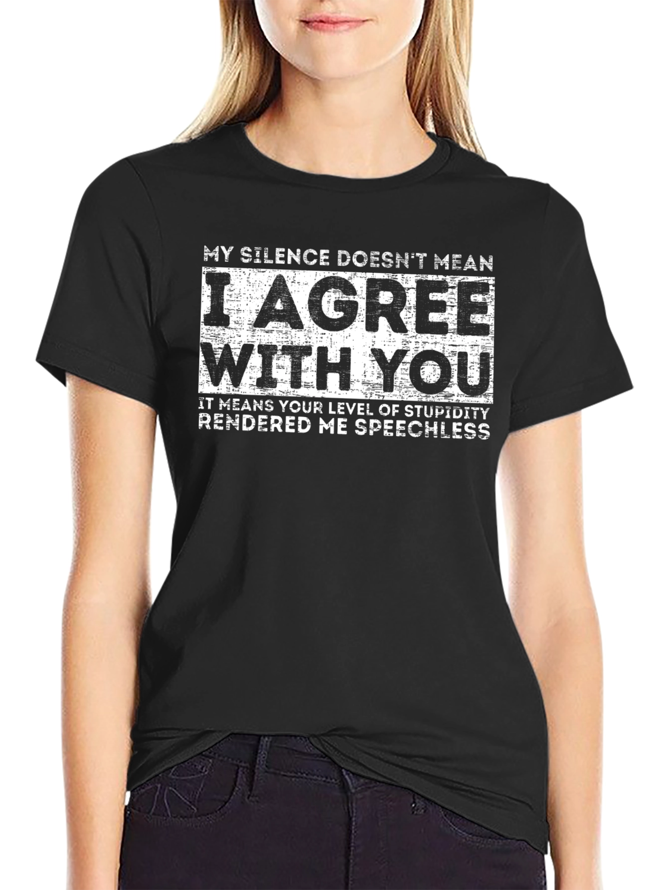 Funny Silence Agreement T-Shirt
