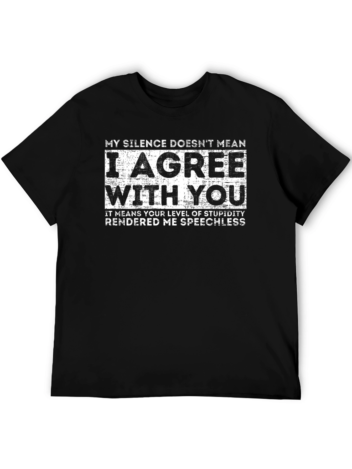 Funny Silence Agreement T-Shirt