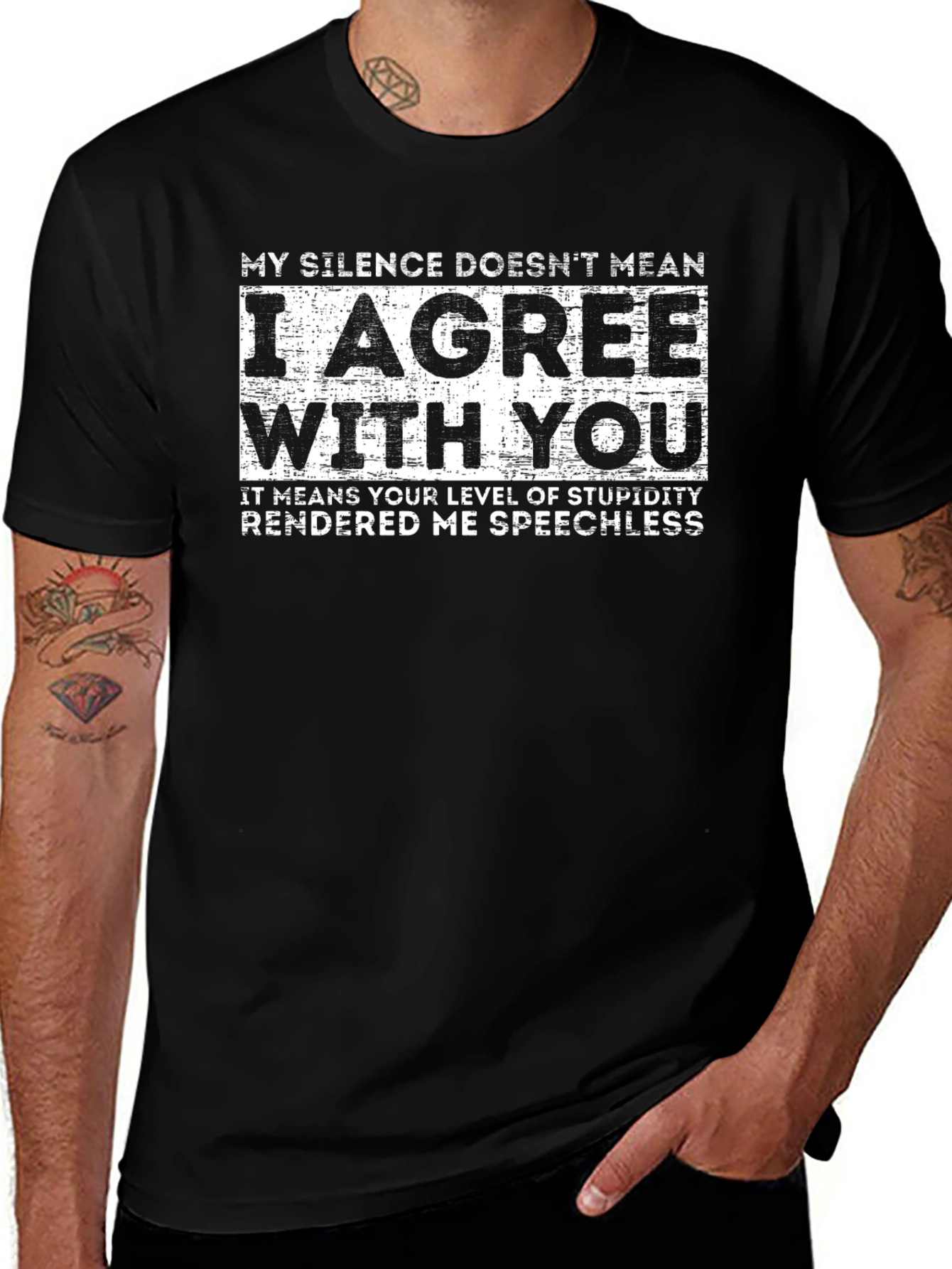 Funny Silence Agreement T-Shirt