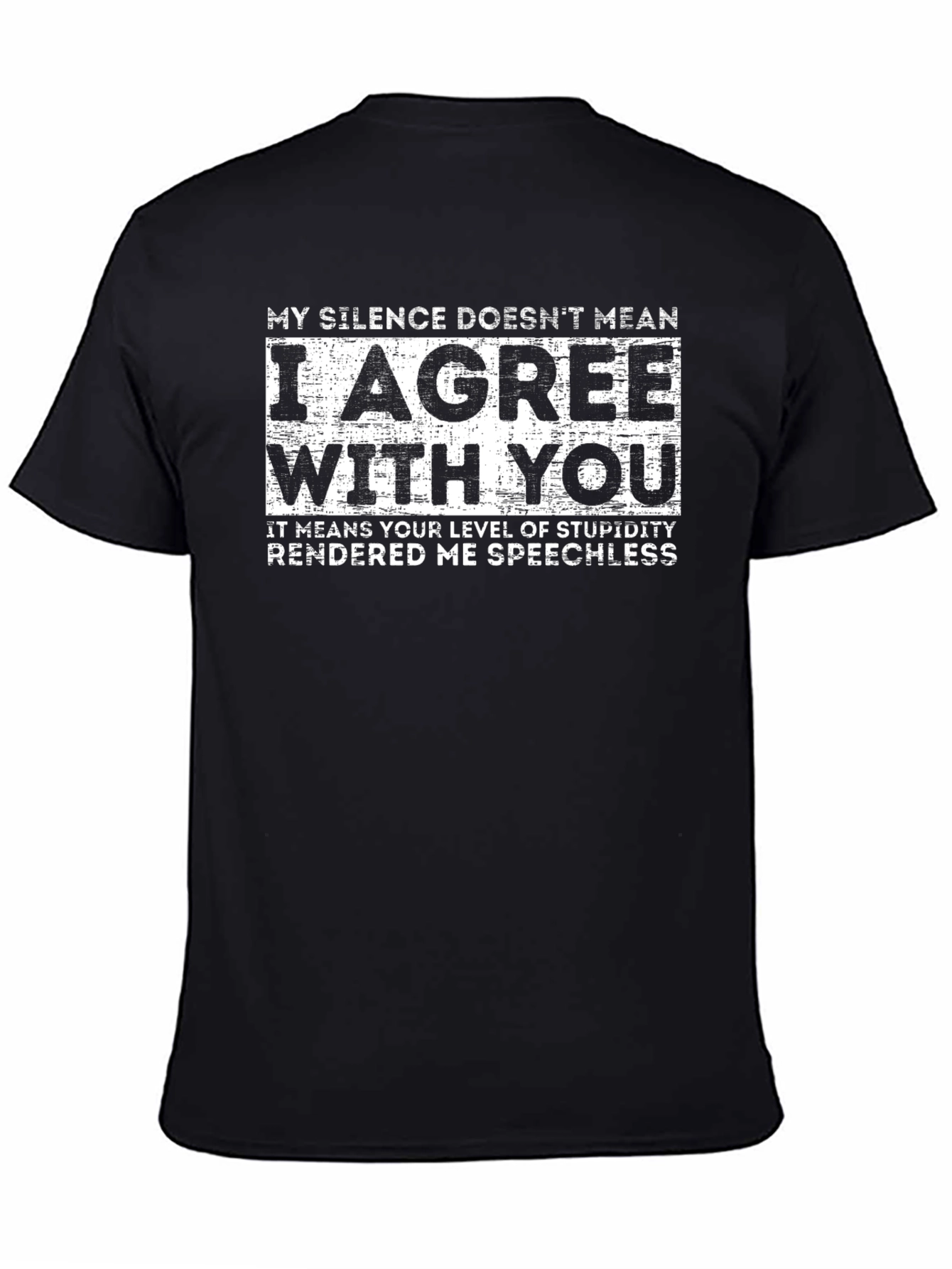 Funny Silence Agreement T-Shirt