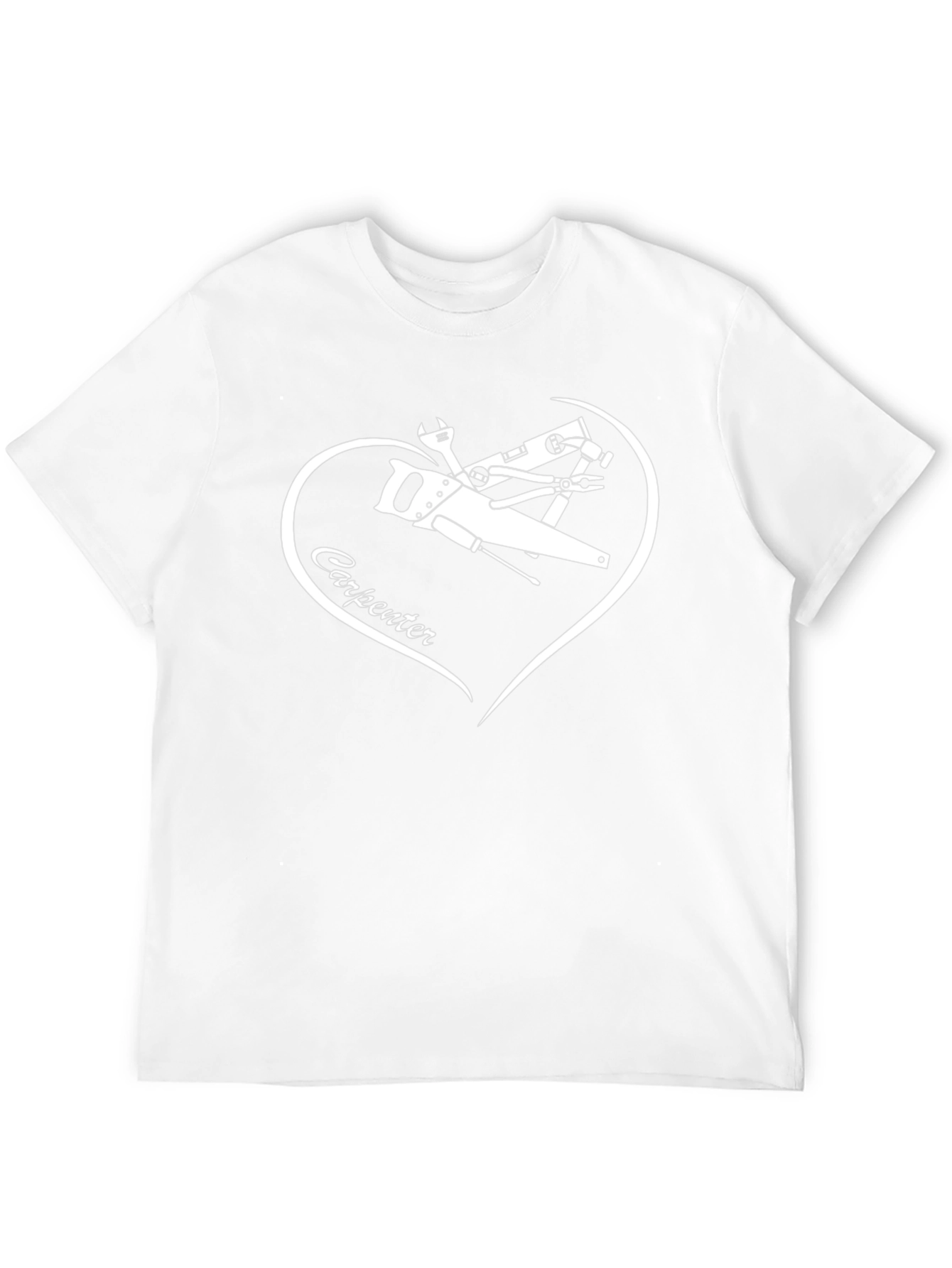 Carpenter Tools Heart Graphic Tee - Black